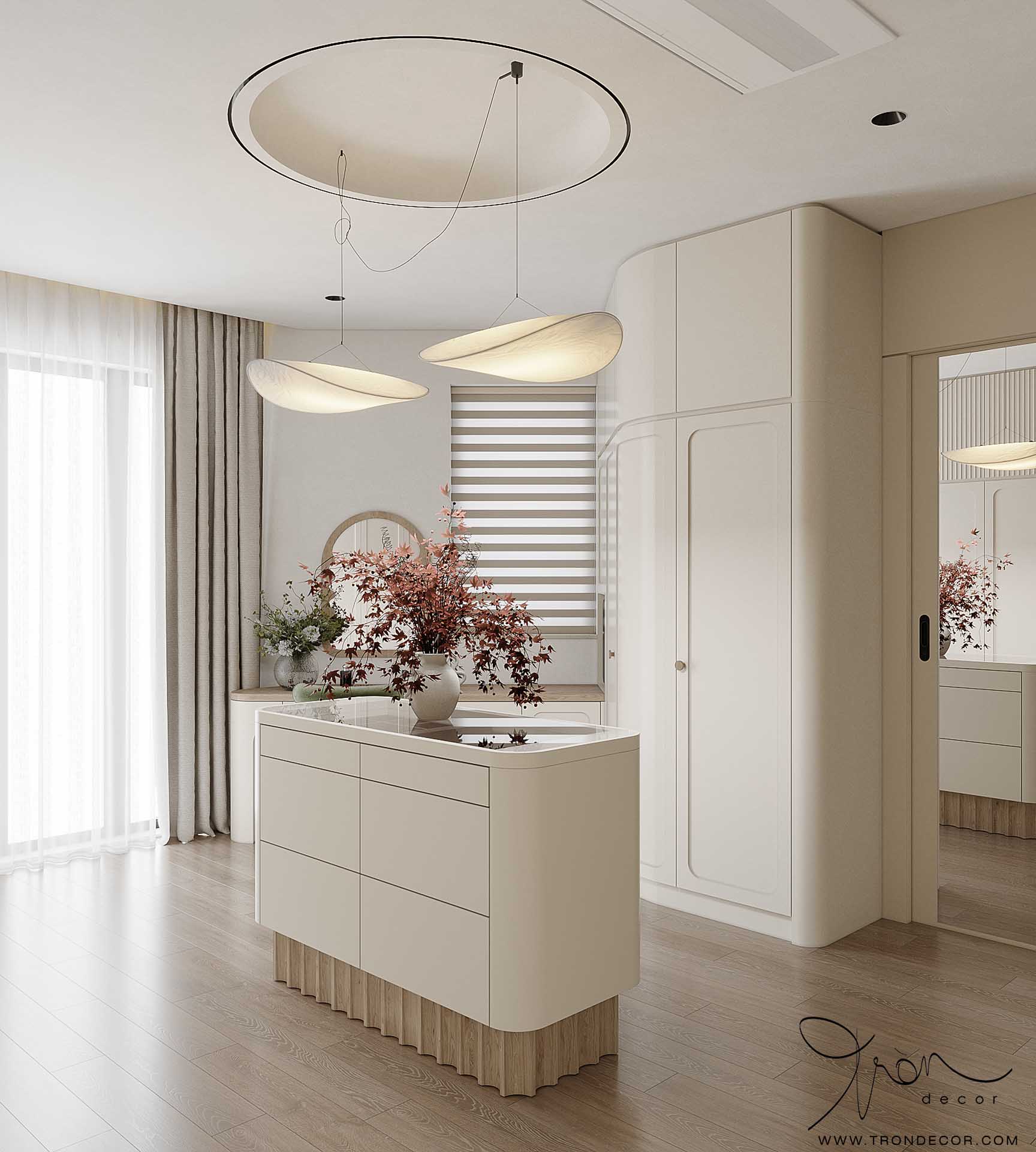 THIẾT KẾ NỘI THẤT NHÀ PHỐ 220M2 - KHU NHÀ Ở LIỀN KỀ QUẬN 7
