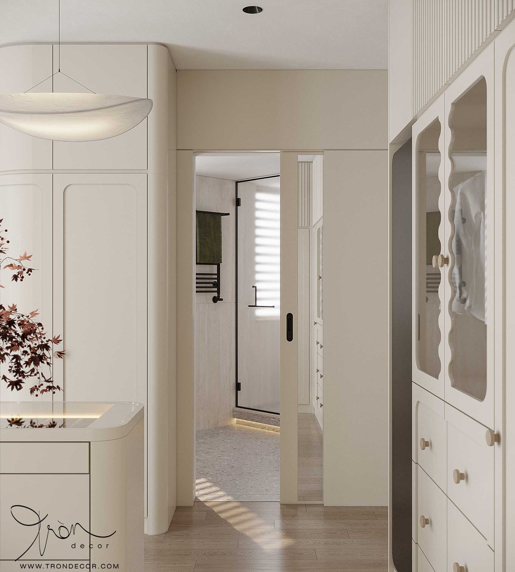 THIẾT KẾ NỘI THẤT NHÀ PHỐ 220M2 - KHU NHÀ Ở LIỀN KỀ QUẬN 7