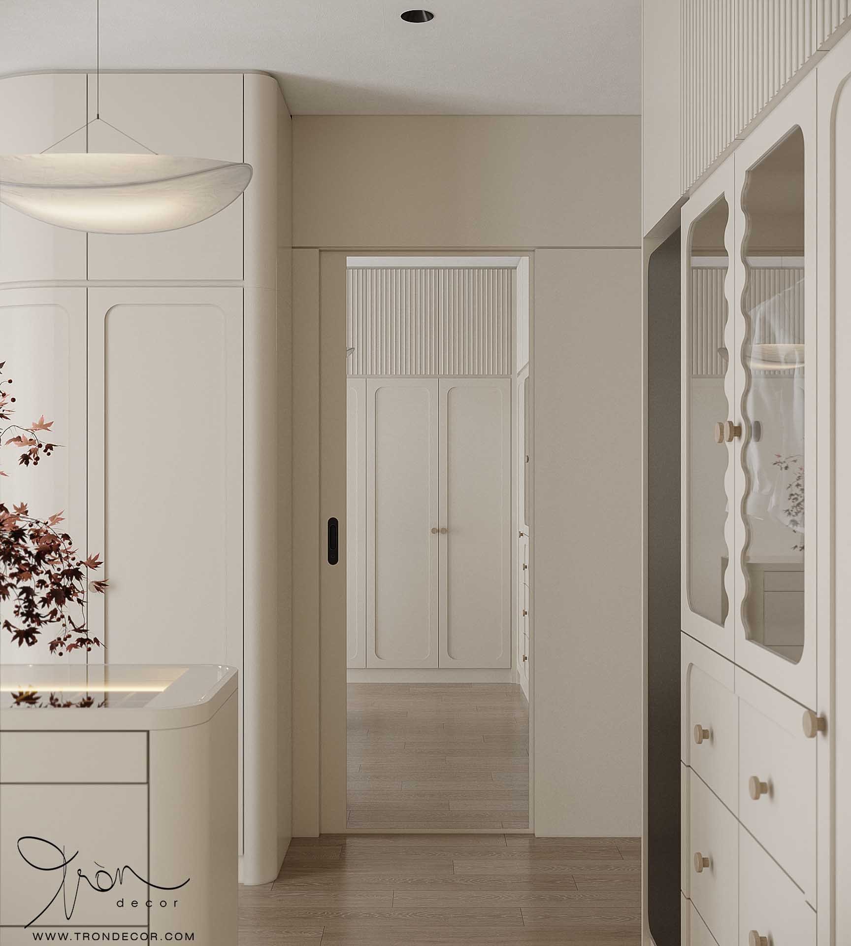 THIẾT KẾ NỘI THẤT NHÀ PHỐ 220M2 - KHU NHÀ Ở LIỀN KỀ QUẬN 7