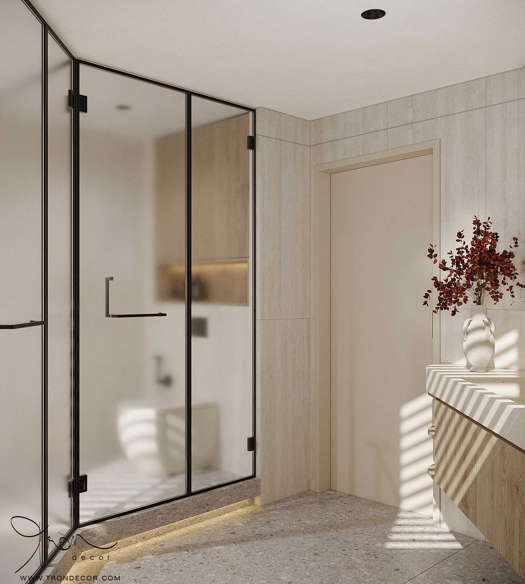 THIẾT KẾ NỘI THẤT NHÀ PHỐ 220M2 - KHU NHÀ Ở LIỀN KỀ QUẬN 7