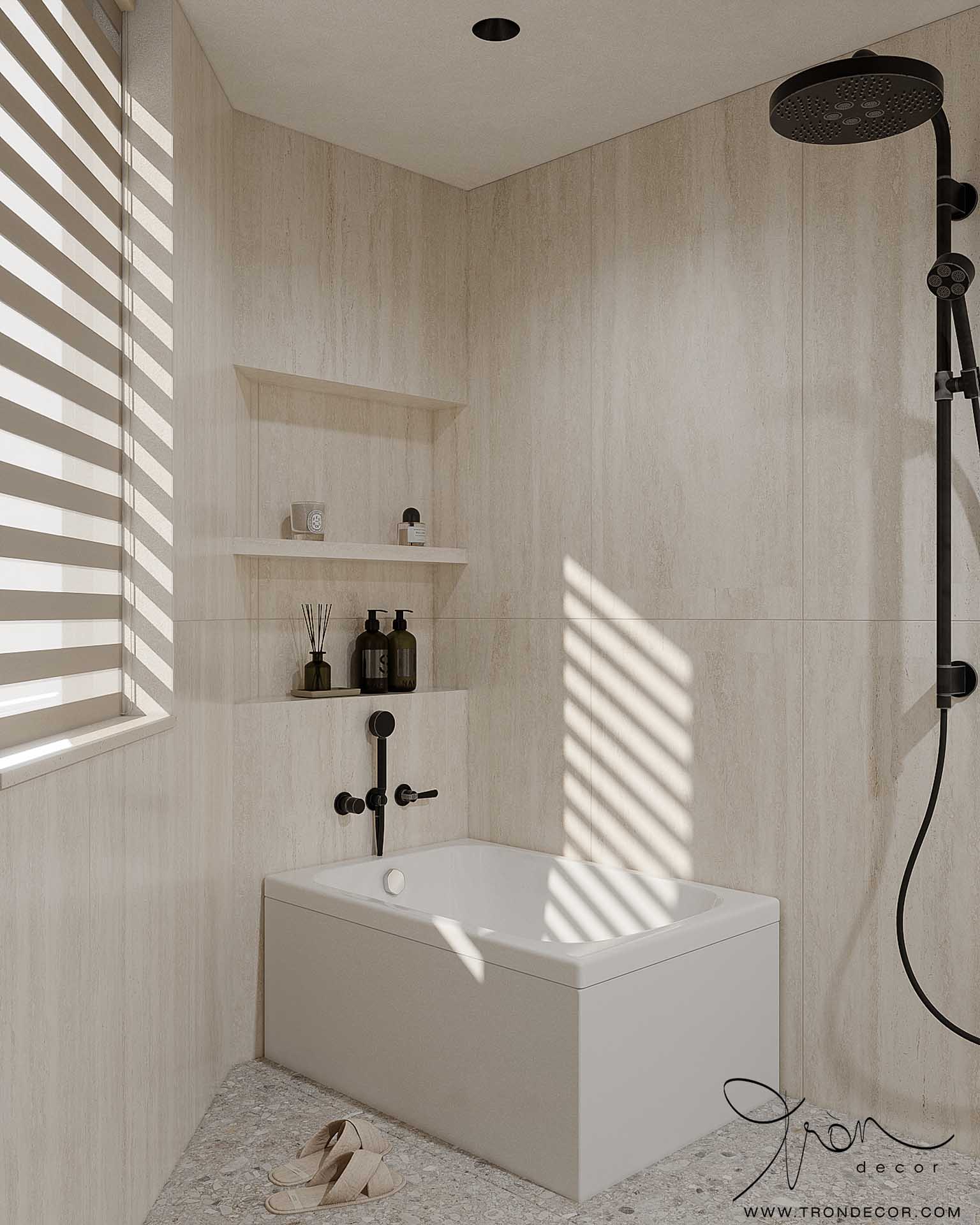 THIẾT KẾ NỘI THẤT NHÀ PHỐ 220M2 - KHU NHÀ Ở LIỀN KỀ QUẬN 7