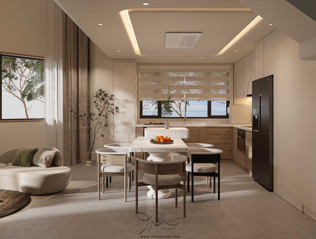 THIẾT KẾ NỘI THẤT NHÀ Ở LIỀN KỀ