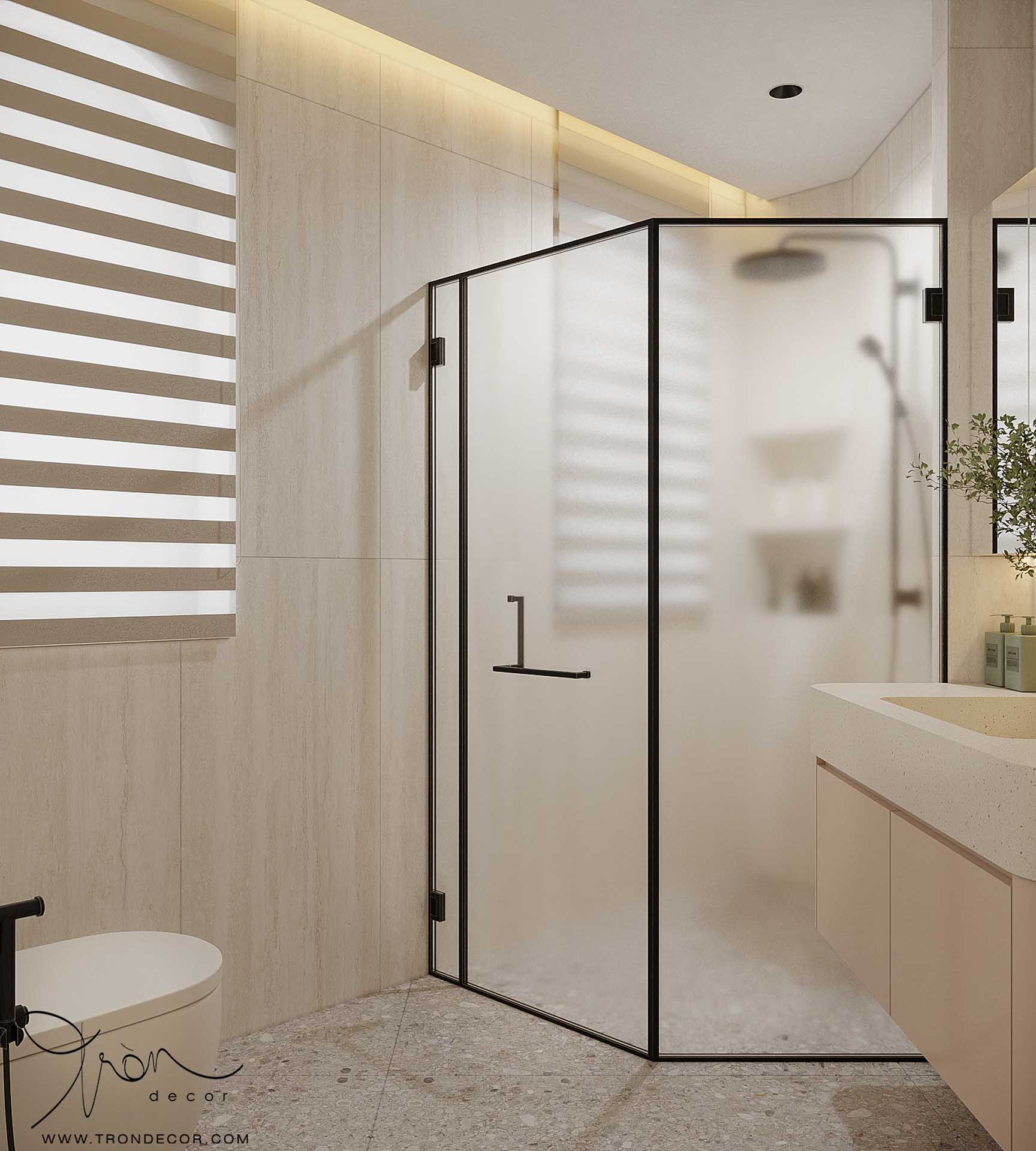 THIẾT KẾ NỘI THẤT NHÀ PHỐ 220M2 - KHU NHÀ Ở LIỀN KỀ QUẬN 7