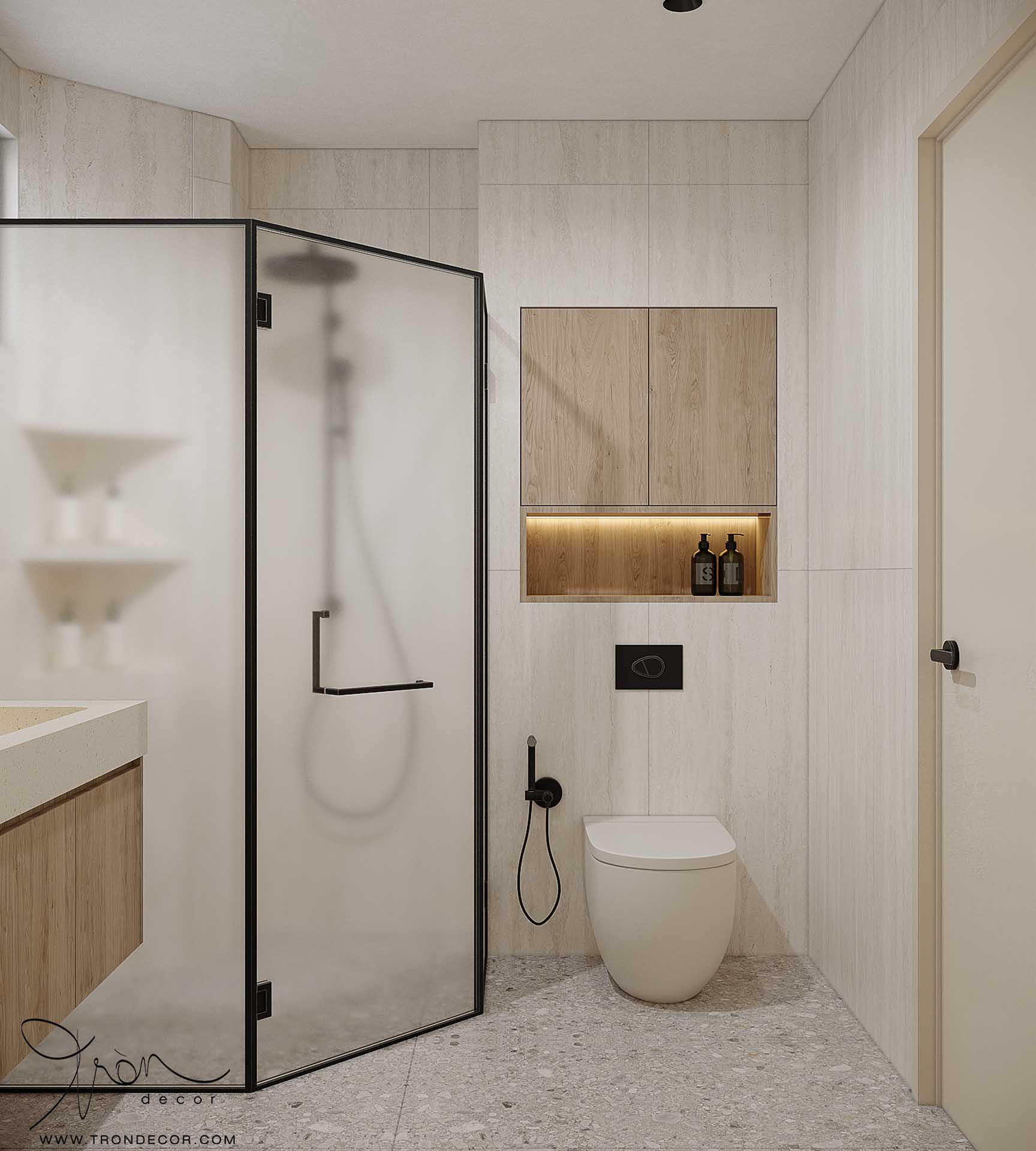 THIẾT KẾ NỘI THẤT NHÀ PHỐ 220M2 - KHU NHÀ Ở LIỀN KỀ QUẬN 7