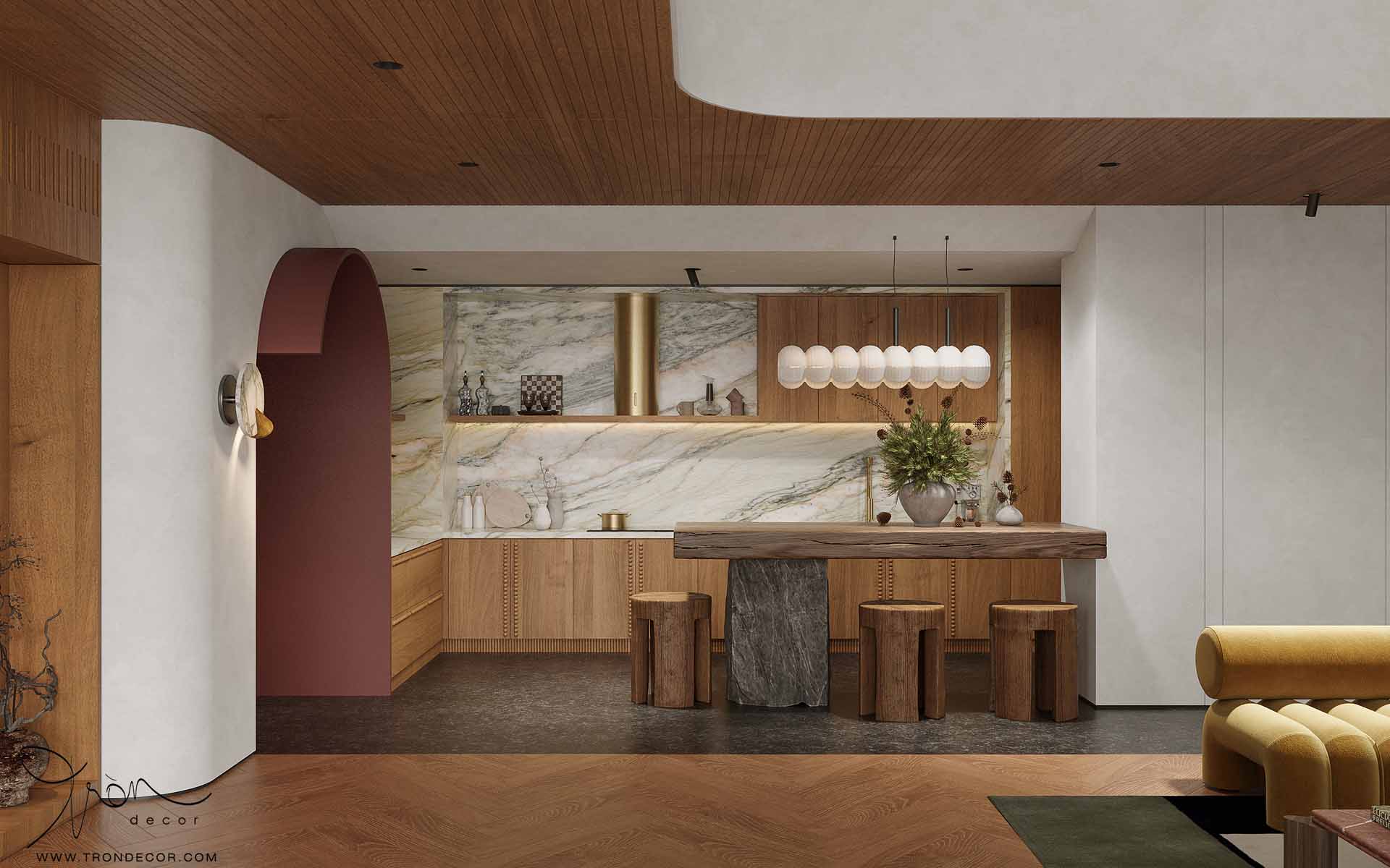 THIẾT KẾ NỘI THẤT CĂN HỘ DUPLEX OPERA RESIDENCE