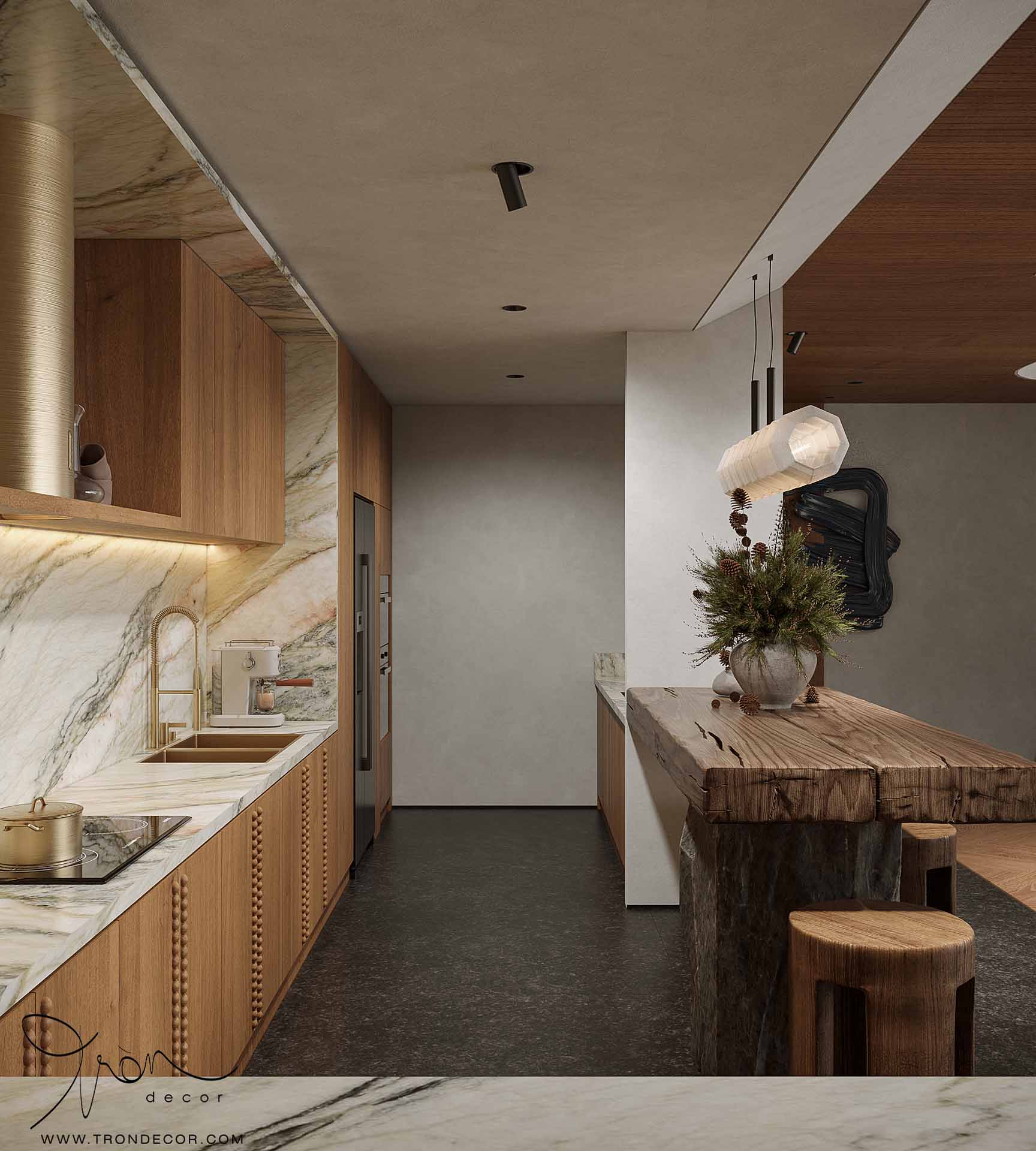 THIẾT KẾ NỘI THẤT CĂN HỘ DUPLEX OPERA RESIDENCE