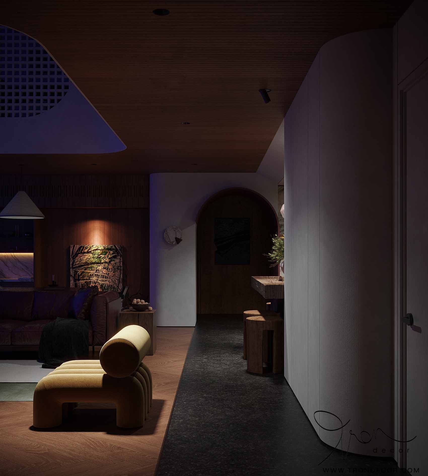 THIẾT KẾ NỘI THẤT CĂN HỘ DUPLEX OPERA RESIDENCE