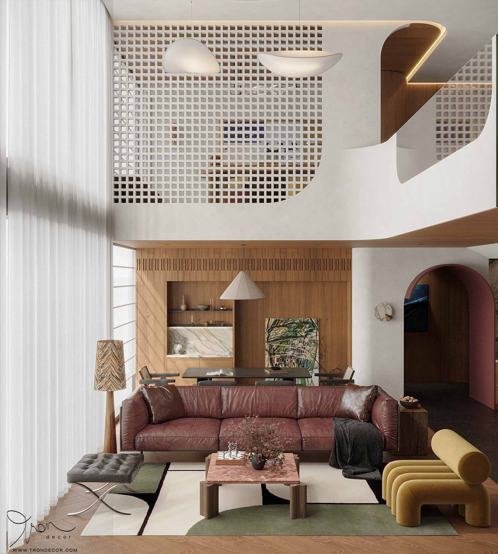 THIẾT KẾ NỘI THẤT CĂN HỘ DUPLEX OPERA RESIDENCE