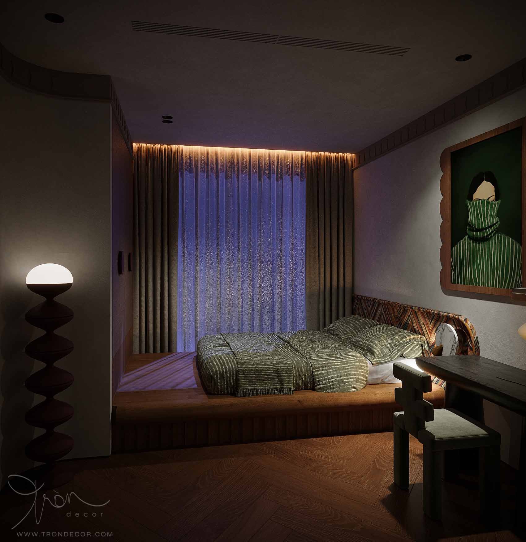 THIẾT KẾ NỘI THẤT CĂN HỘ DUPLEX OPERA RESIDENCE