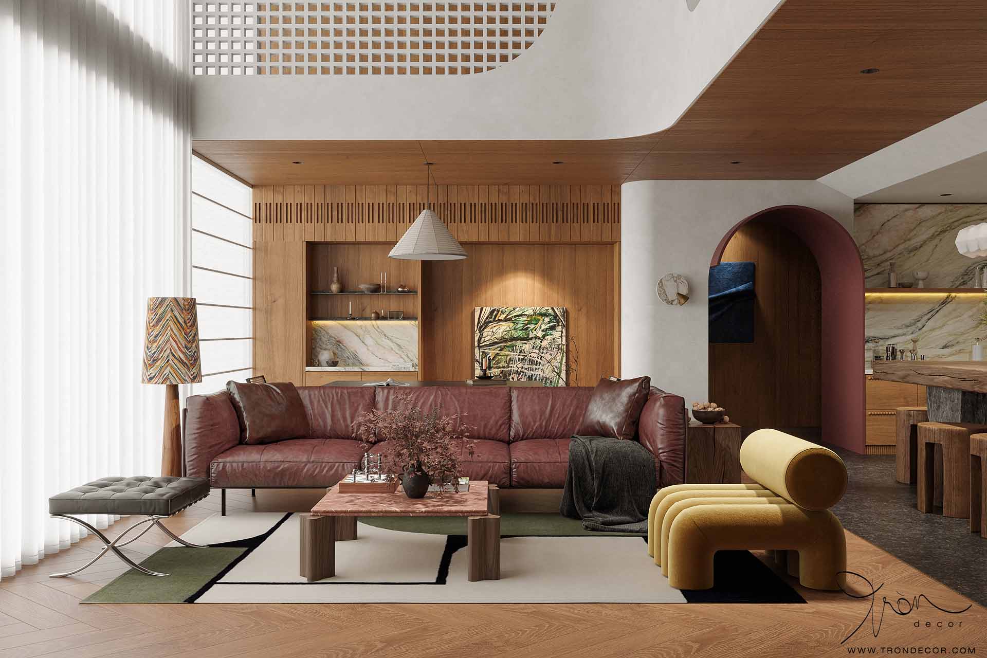 THIẾT KẾ NỘI THẤT CĂN HỘ DUPLEX OPERA RESIDENCE