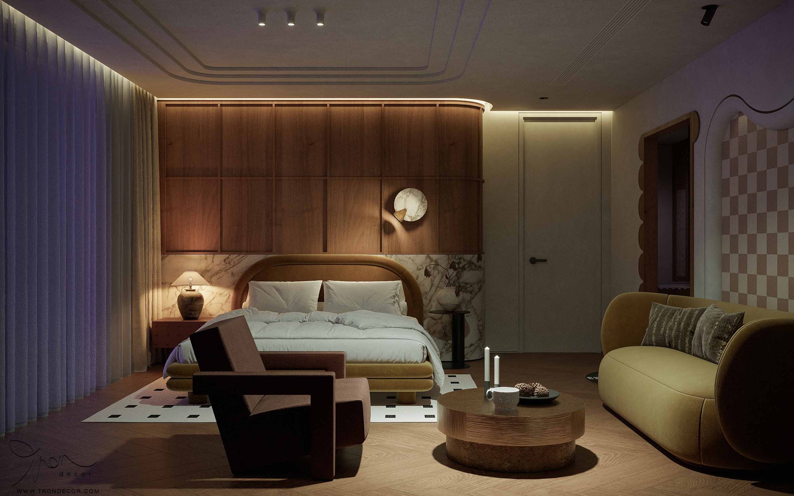 THIẾT KẾ NỘI THẤT CĂN HỘ DUPLEX OPERA RESIDENCE