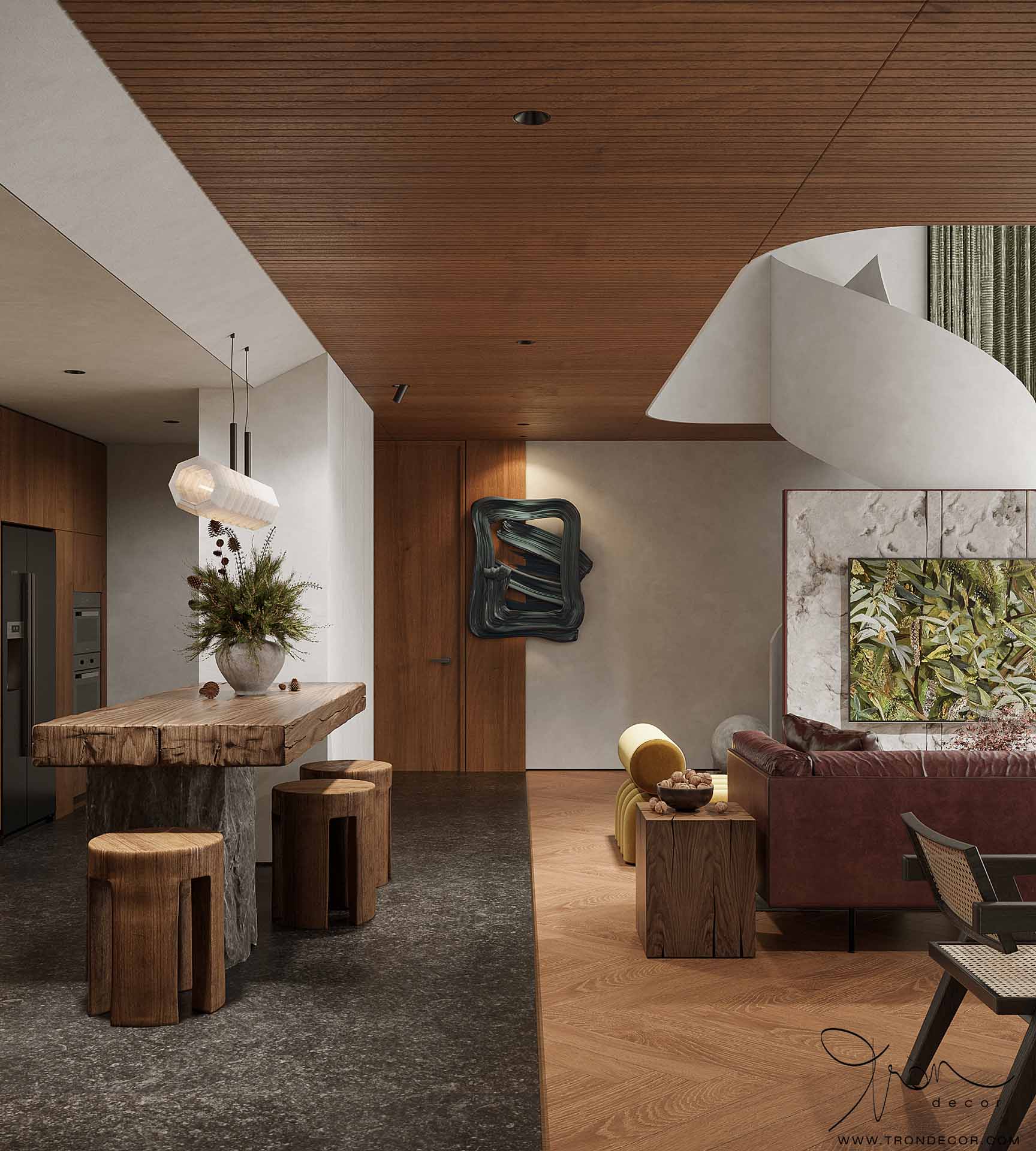 THIẾT KẾ NỘI THẤT CĂN HỘ DUPLEX OPERA RESIDENCE