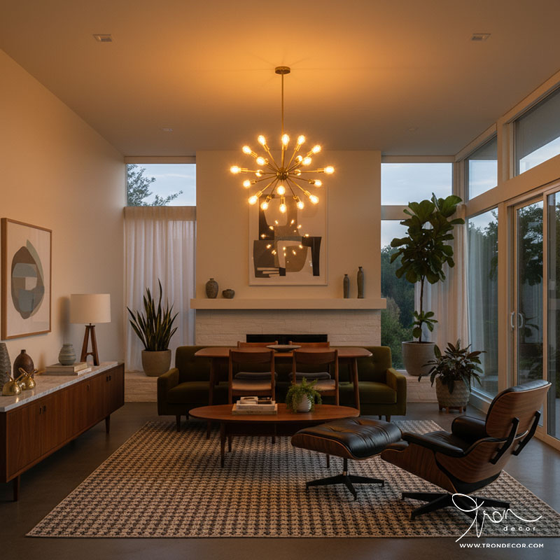 PHONG CÁCH NỘI THẤT MID CENTURY