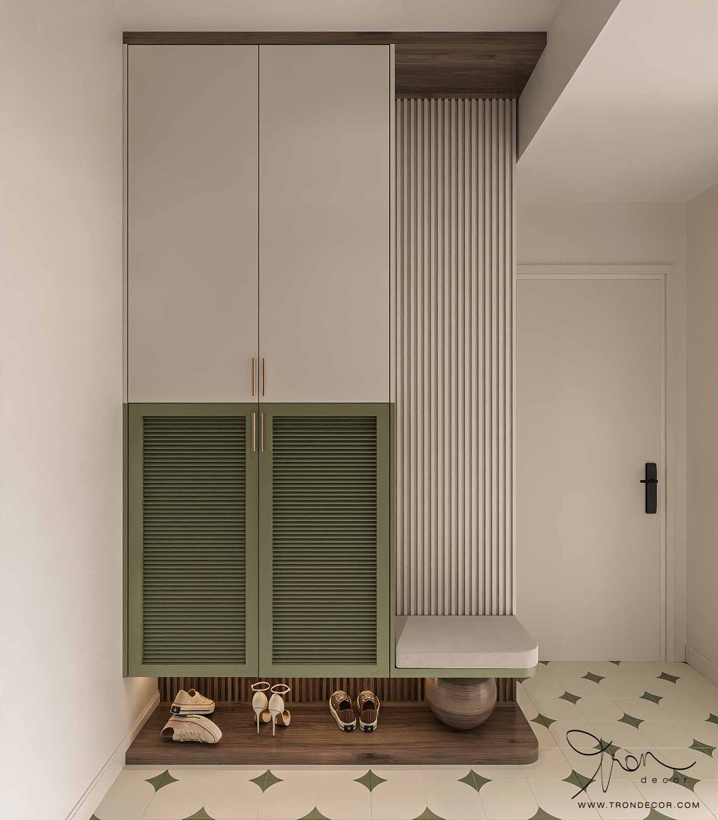 THIẾT KẾ NỘI THẤT CĂN HỘ 84M2 - DELASOL