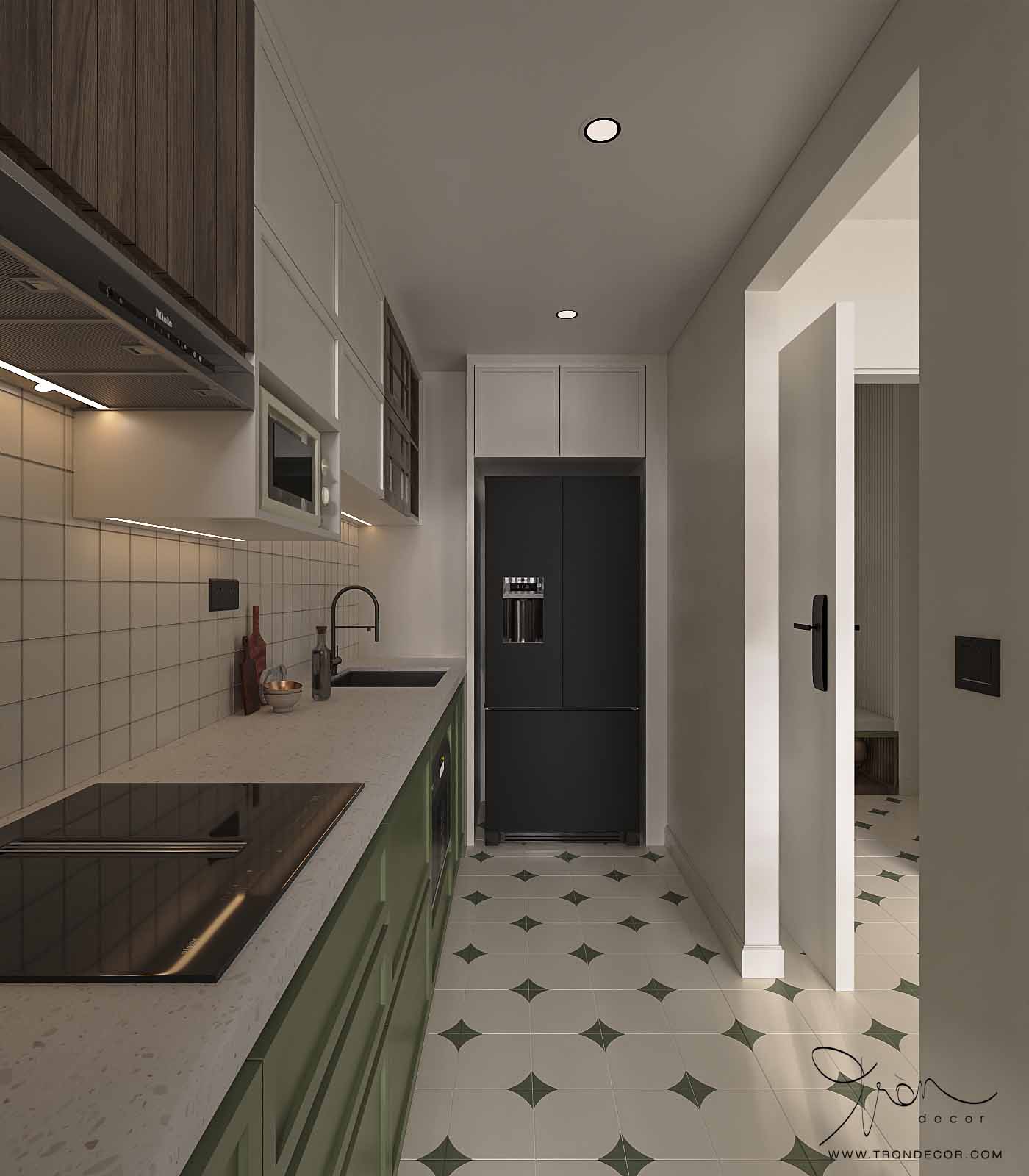 THIẾT KẾ NỘI THẤT CĂN HỘ 84M2 - DELASOL