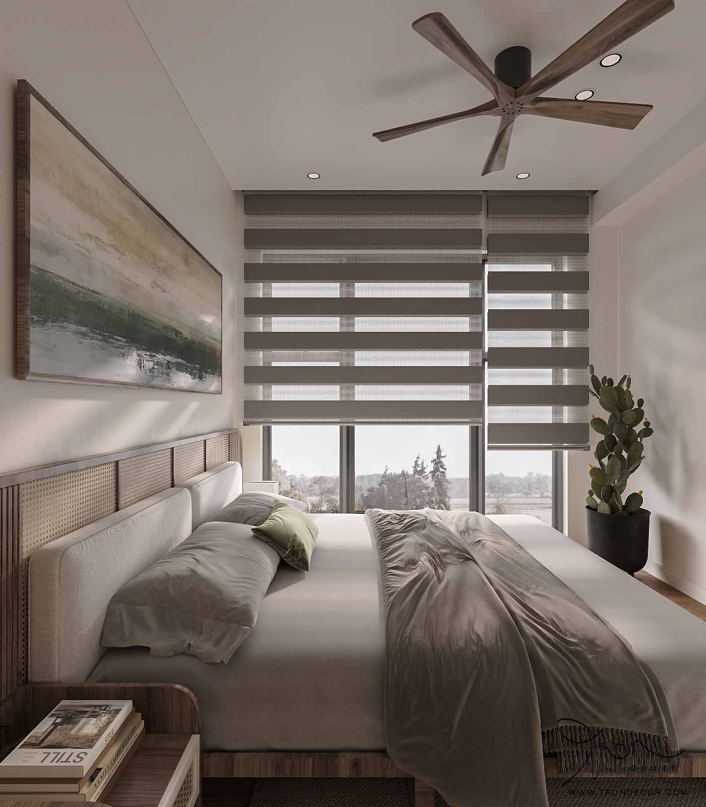 THIẾT KẾ NỘI THẤT CĂN HỘ 84M2 - DELASOL