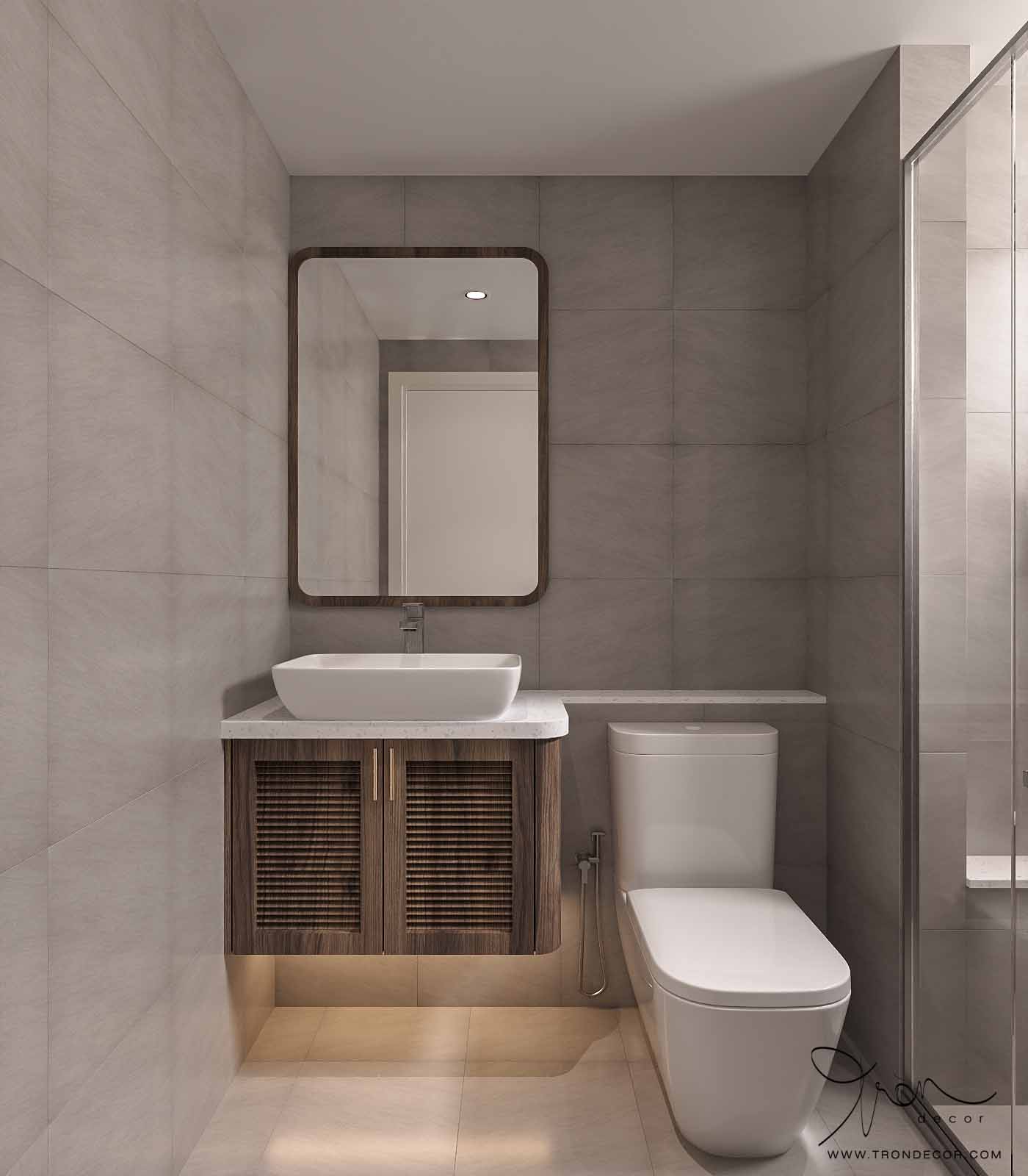 THIẾT KẾ NỘI THẤT CĂN HỘ 84M2 - DELASOL