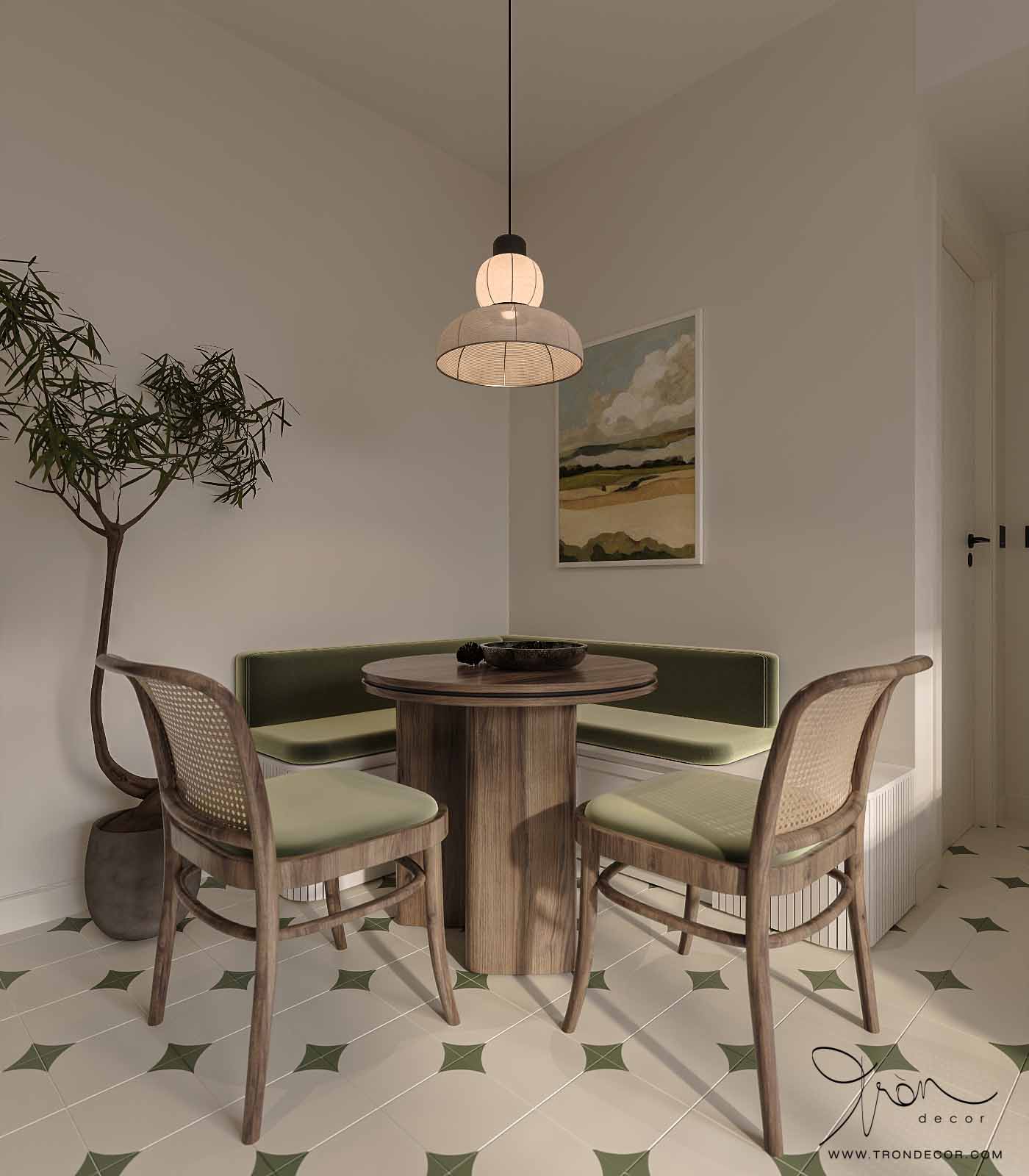 THIẾT KẾ NỘI THẤT CĂN HỘ 84M2 - DELASOL