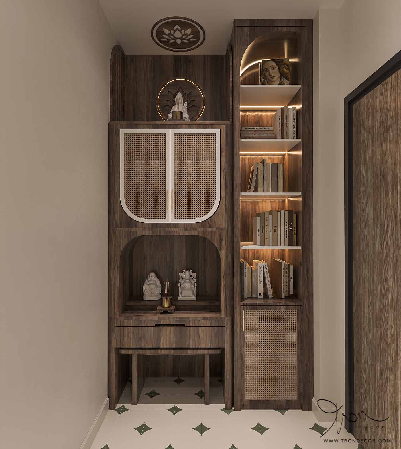 THIẾT KẾ NỘI THẤT CĂN HỘ 84M2 - DELASOL