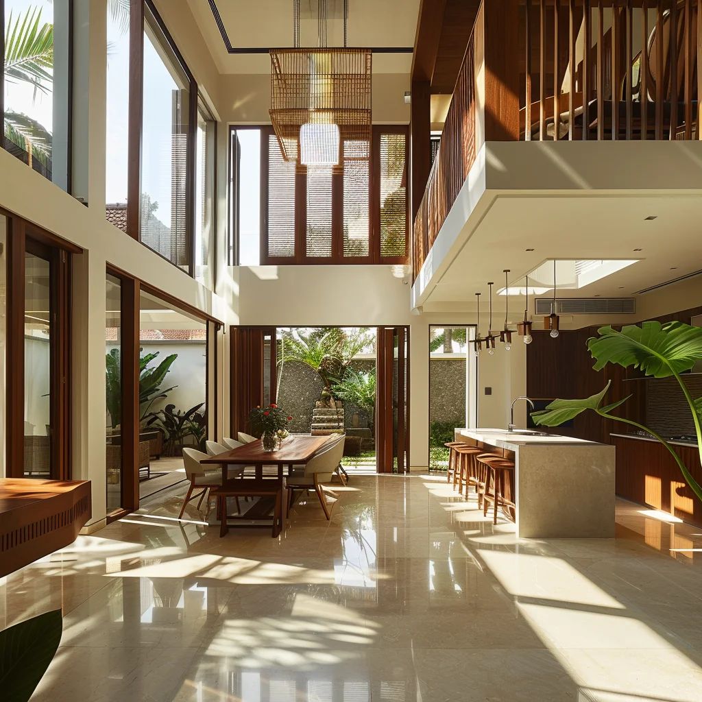 PHONG CÁCH TRANG TRÍ THÔNG TẦNG