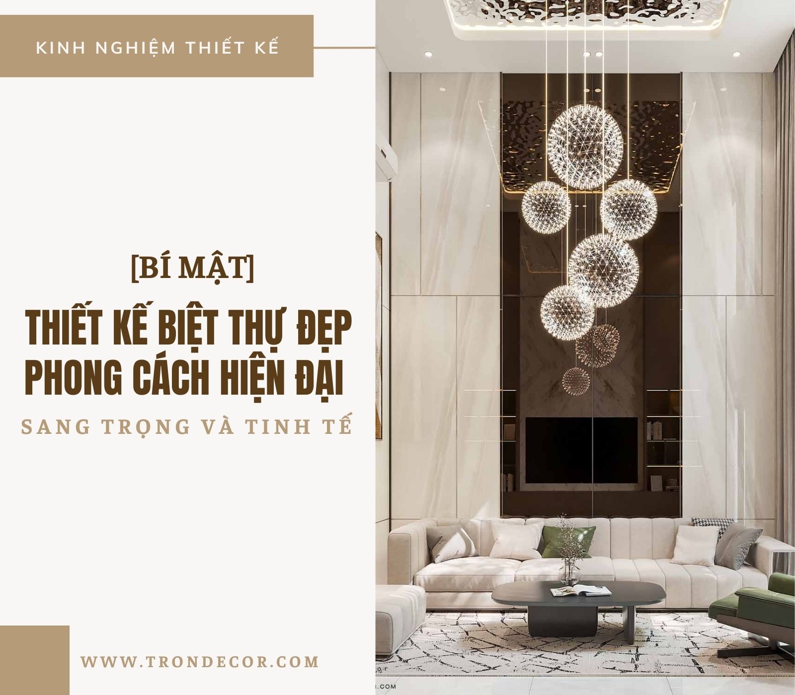 THIẾT KẾ BIỆT THỰ ĐẸP