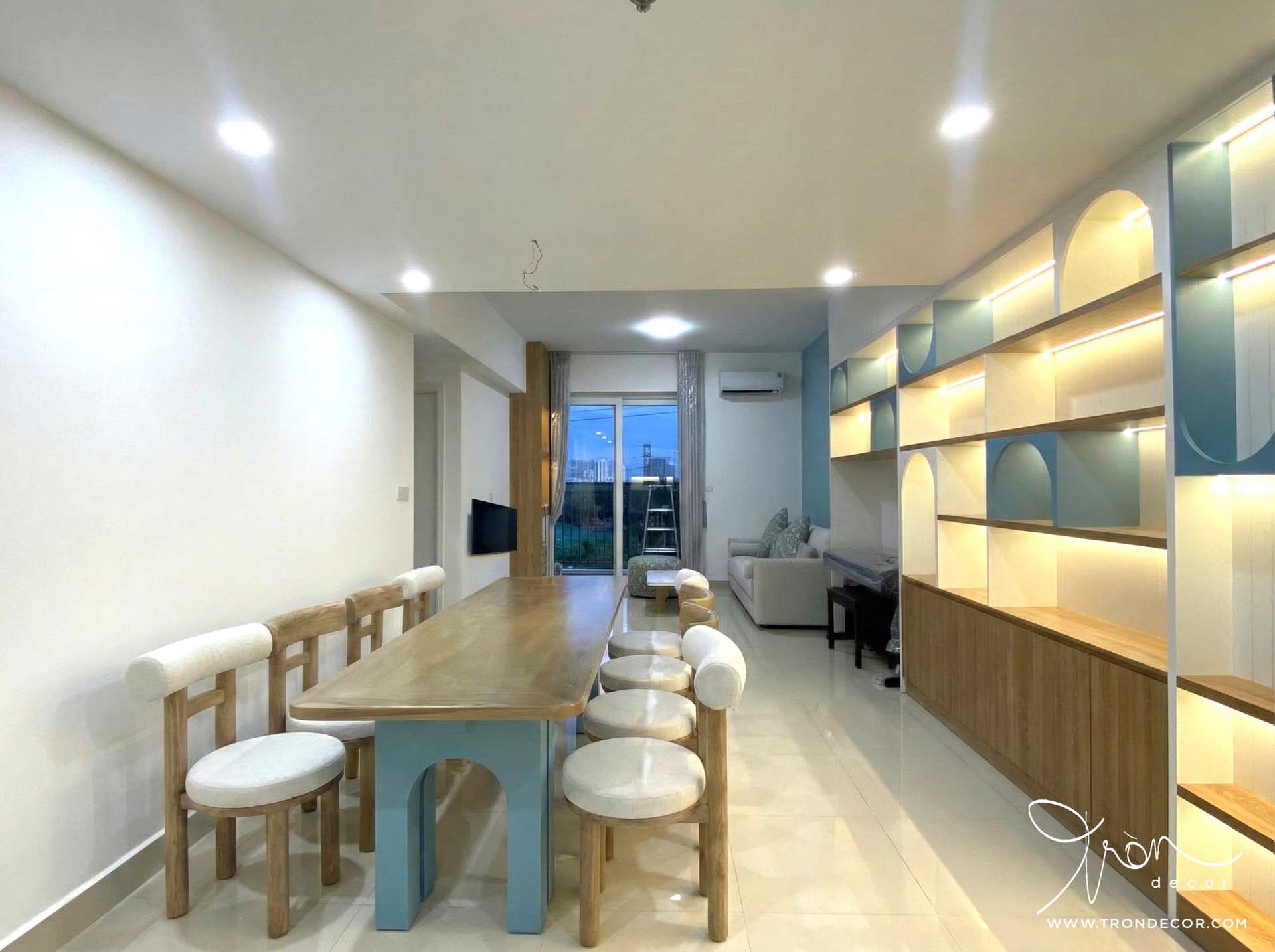 THI CÔNG CĂN HỘ 94M2 - THE PARK PREMIER