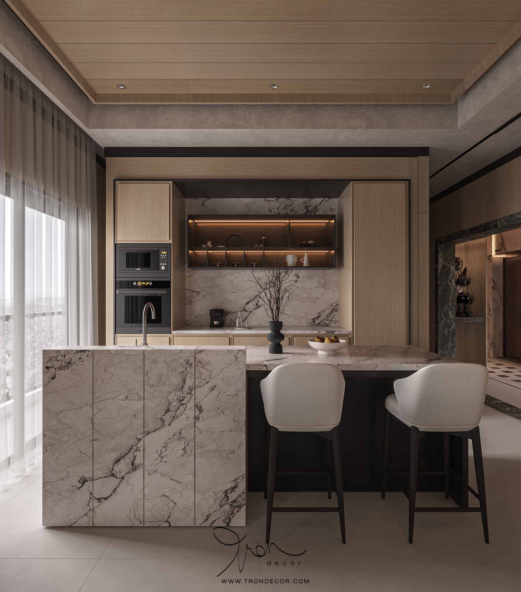 THIẾT KẾ CĂN HỘ 195M2 DEFINE