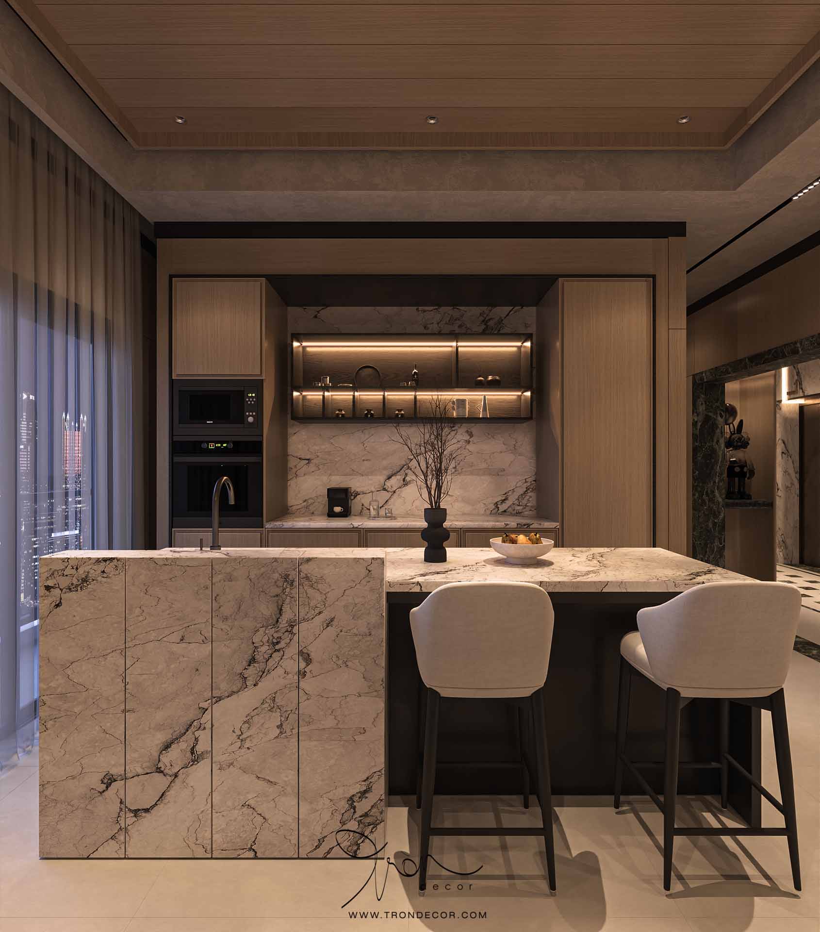 THIẾT KẾ CĂN HỘ 195M2 DEFINE