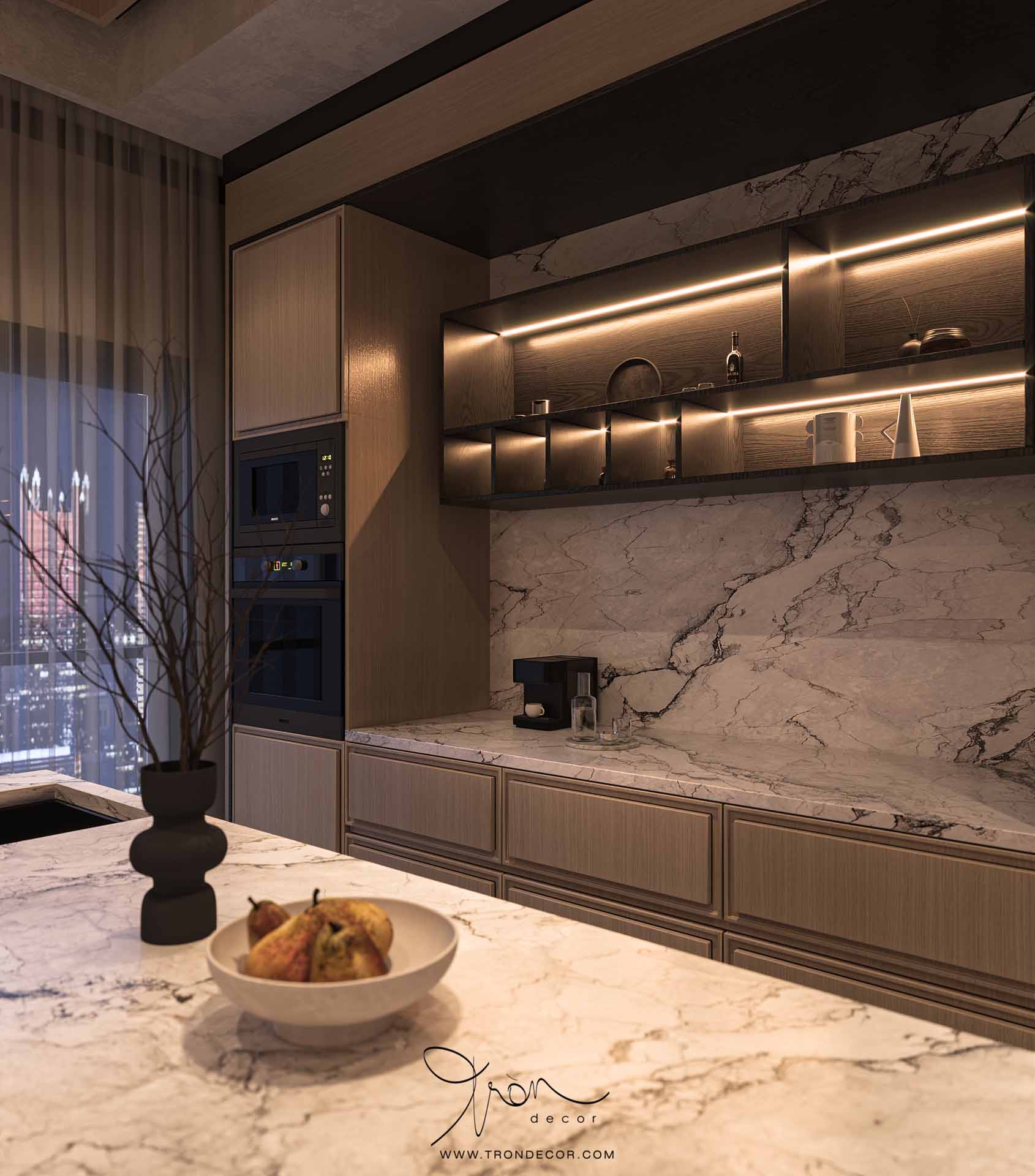 THIẾT KẾ CĂN HỘ 195M2 DEFINE