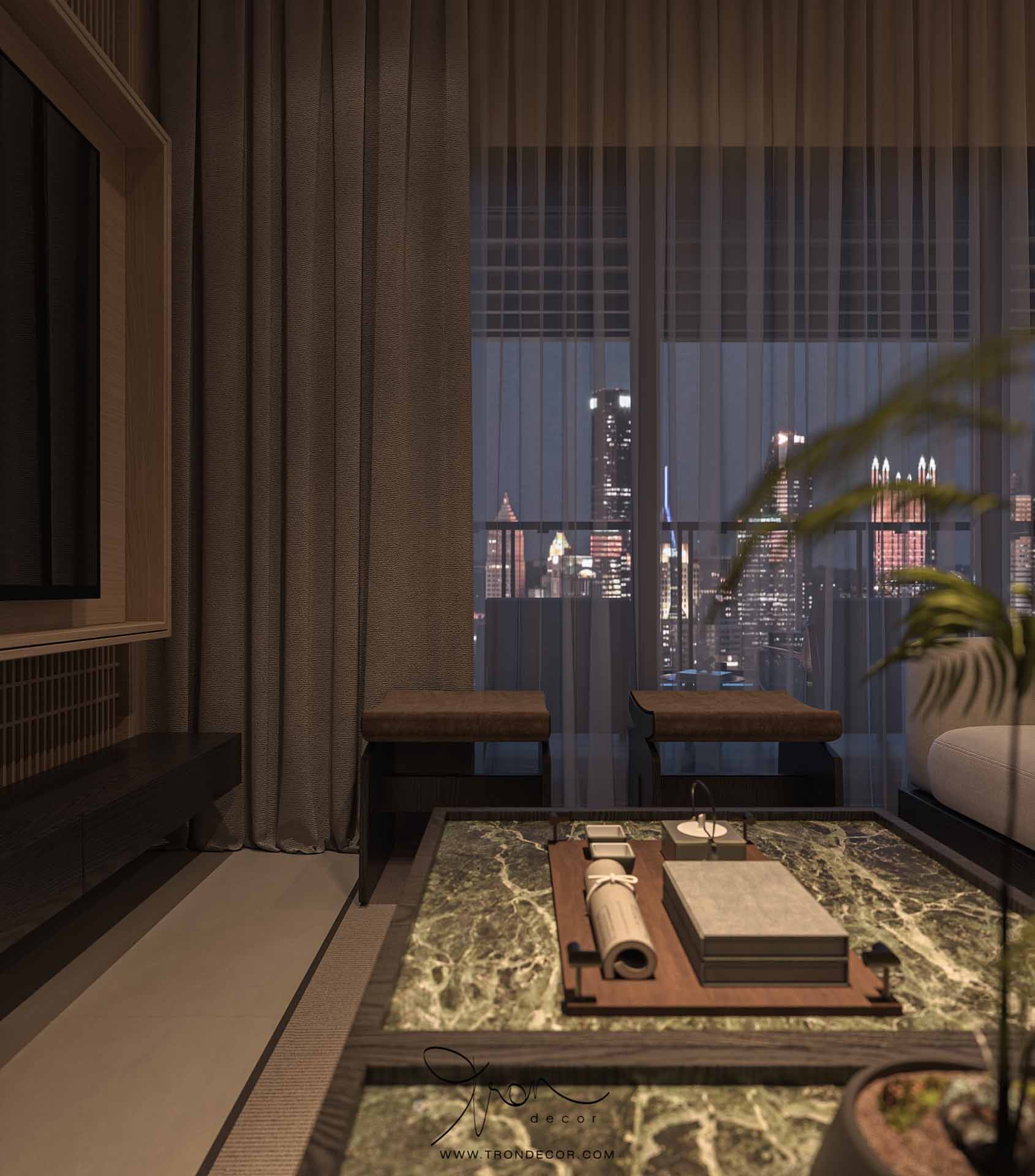 THIẾT KẾ CĂN HỘ 195M2 DEFINE