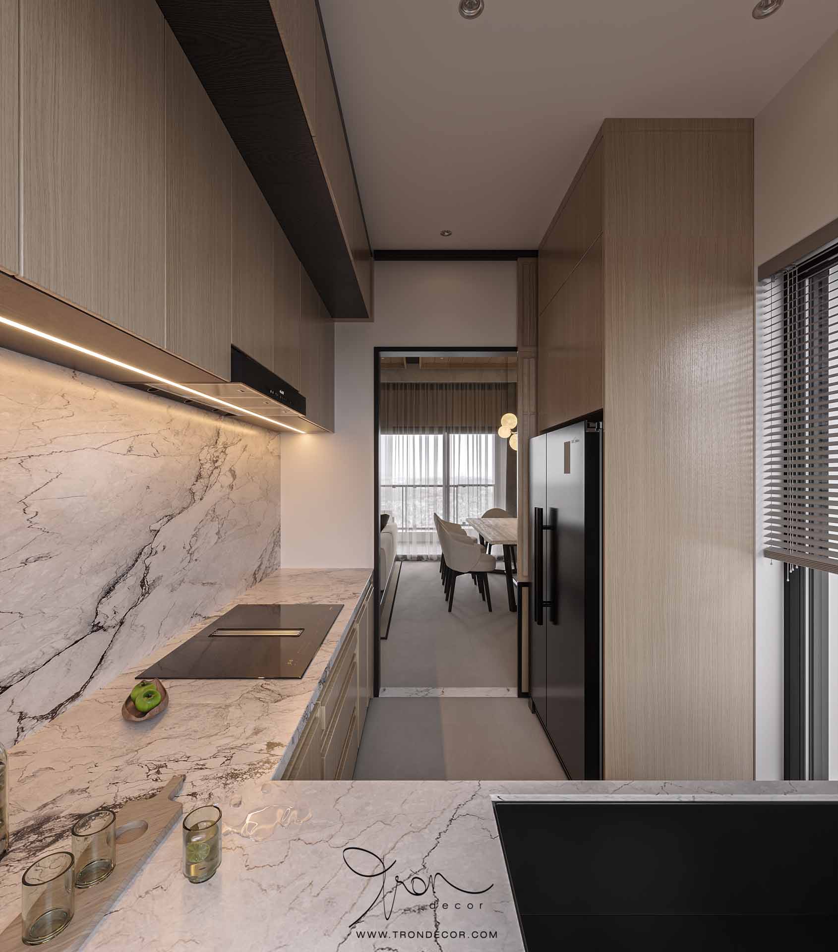 THIẾT KẾ CĂN HỘ 195M2 DEFINE