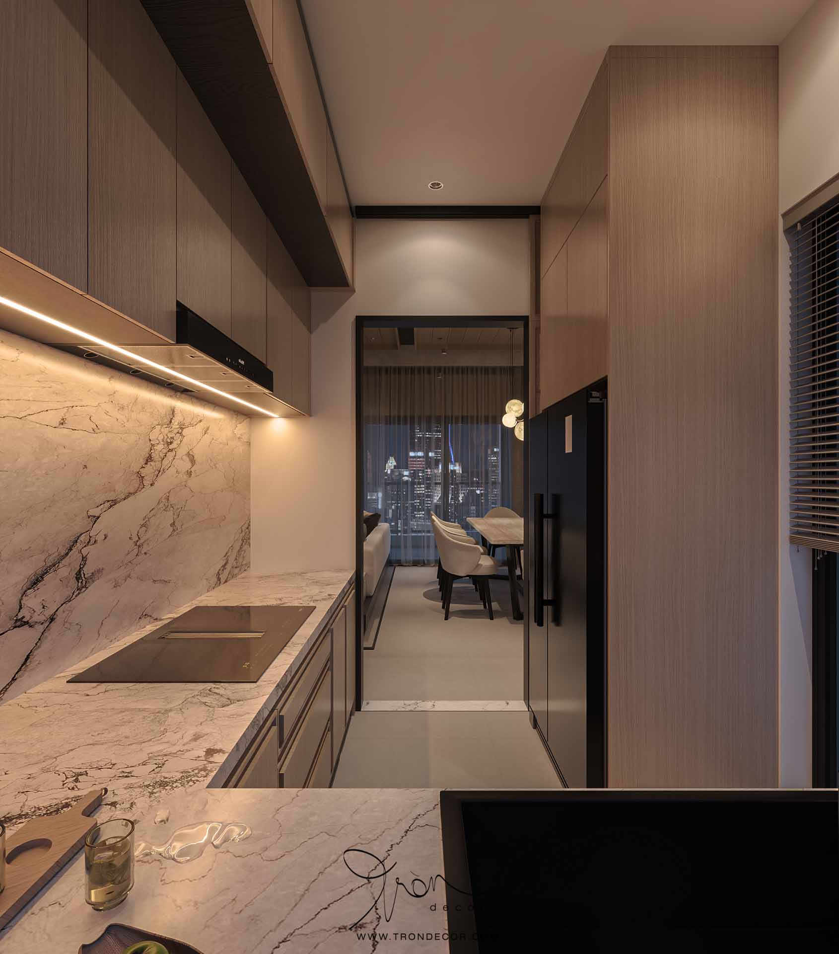 THIẾT KẾ CĂN HỘ 195M2 DEFINE