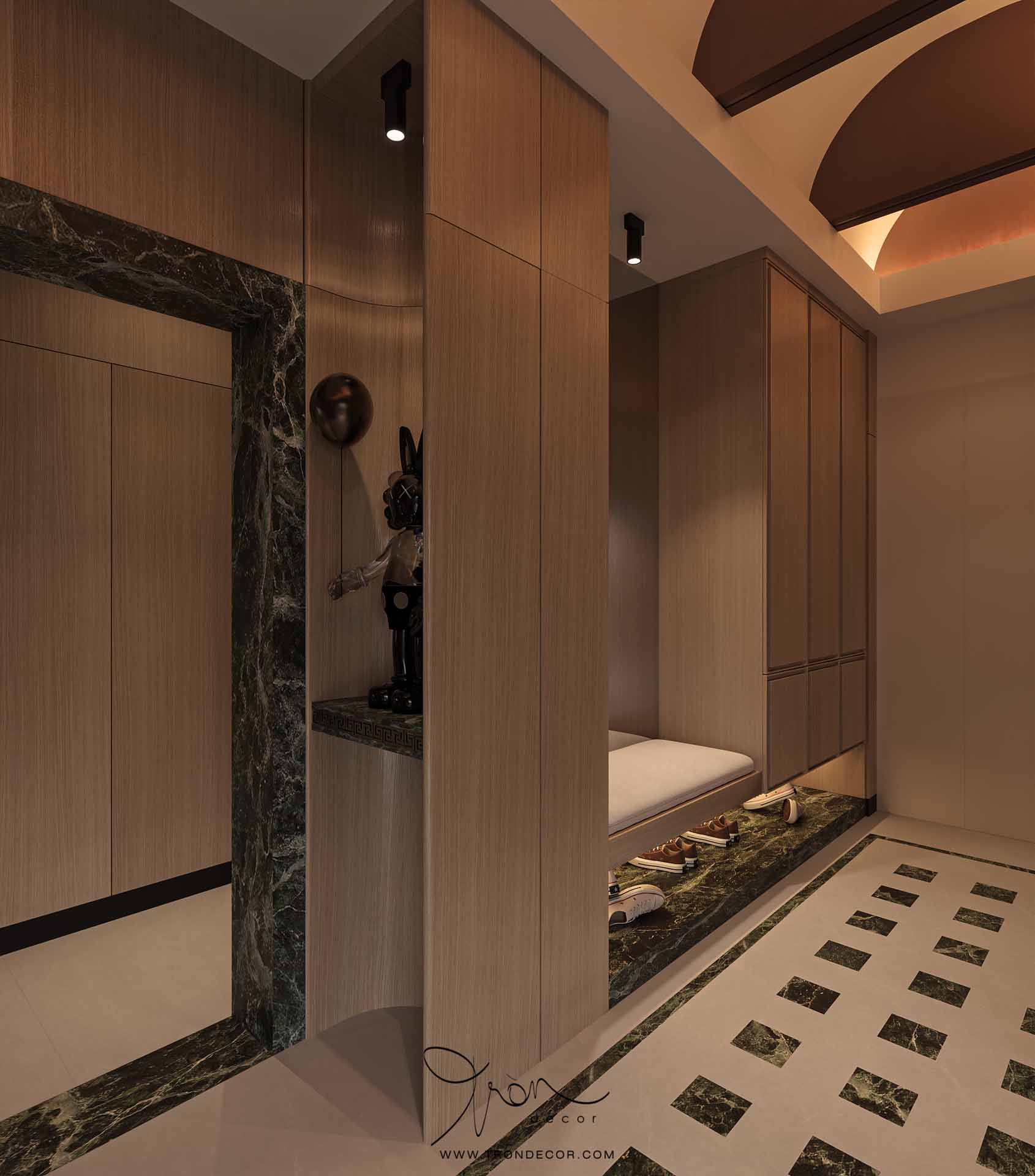 THIẾT KẾ CĂN HỘ 195M2 DEFINE