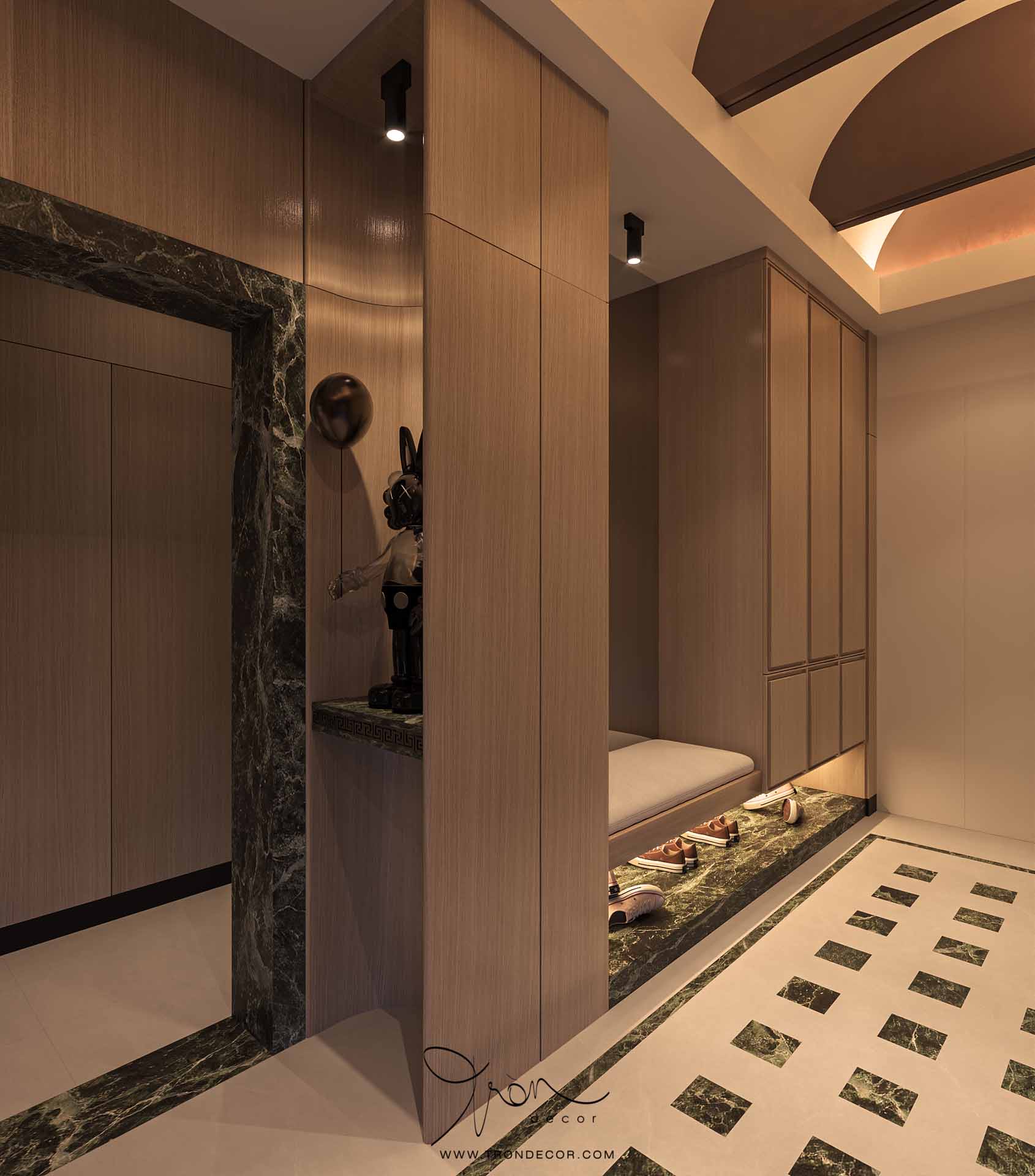 THIẾT KẾ CĂN HỘ 195M2 DEFINE