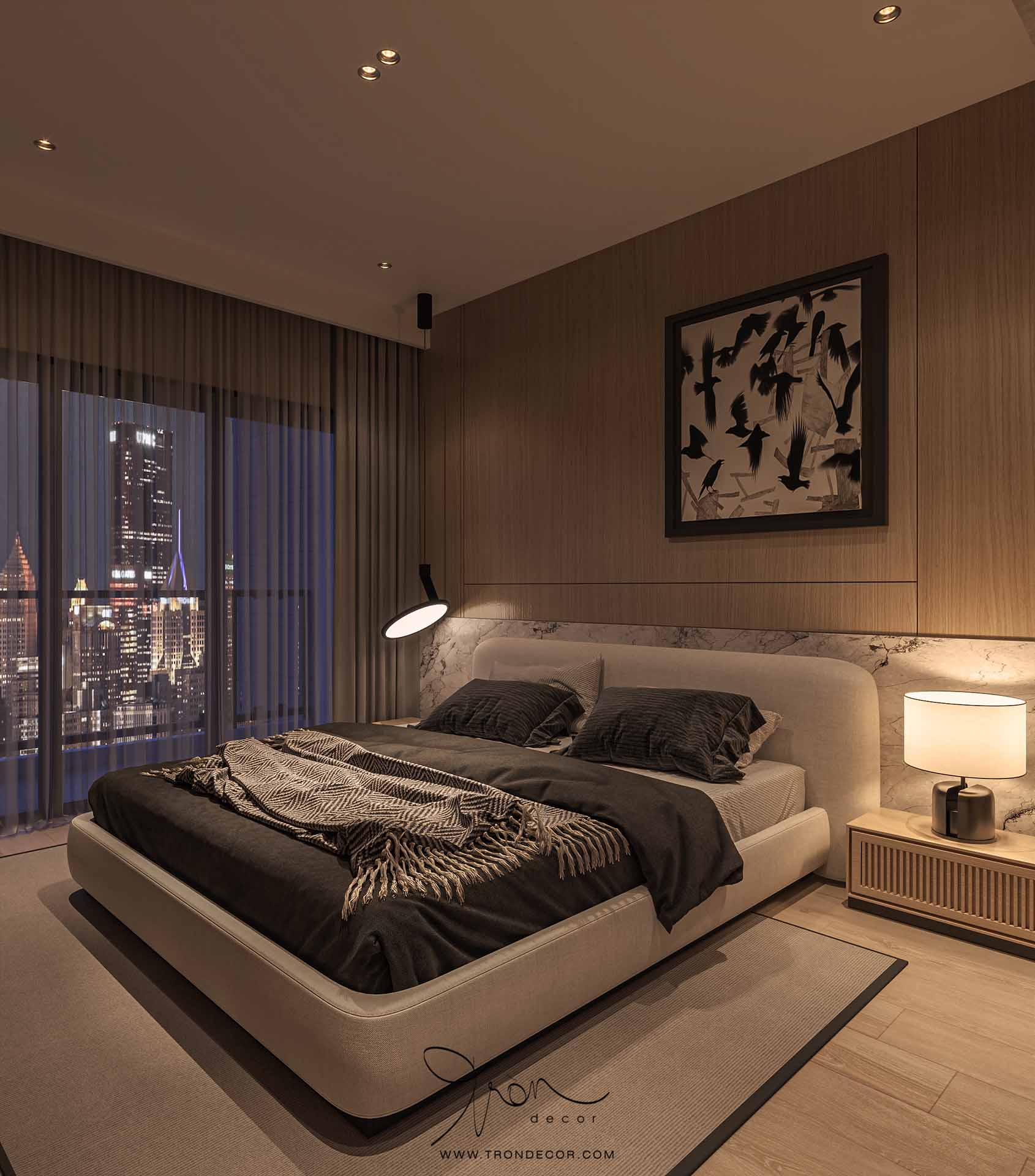 THIẾT KẾ CĂN HỘ 195M2 DEFINE