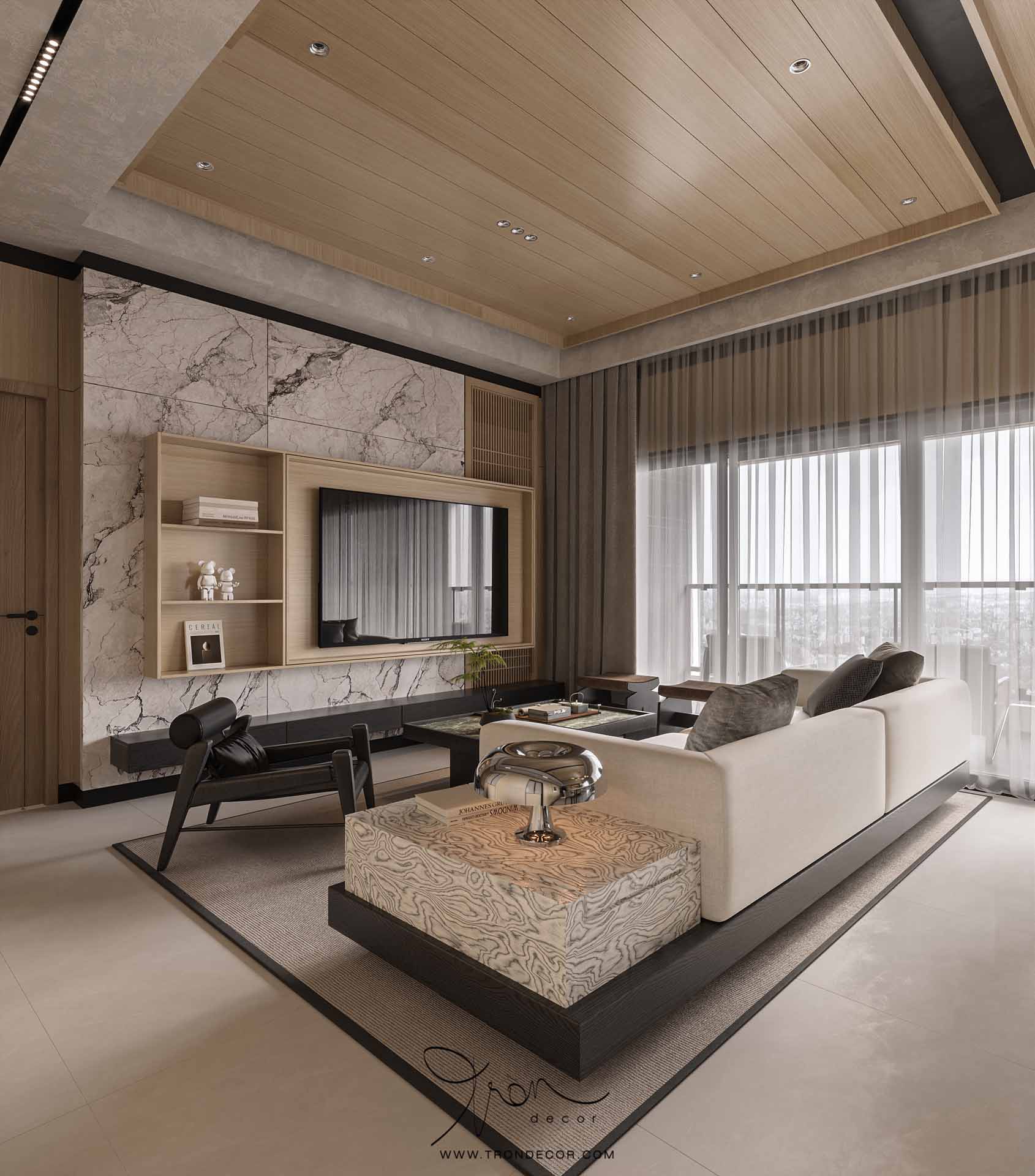 THIẾT KẾ CĂN HỘ 195M2 DEFINE