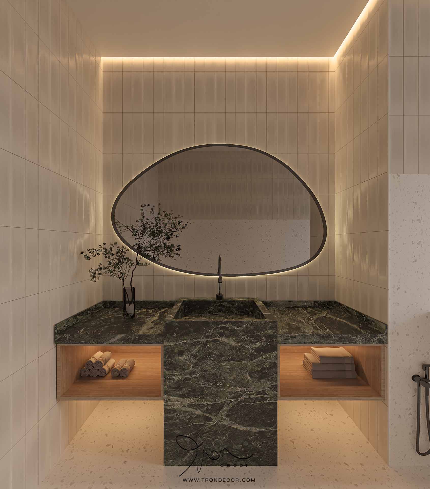 THIẾT KẾ CĂN HỘ 195M2 DEFINE