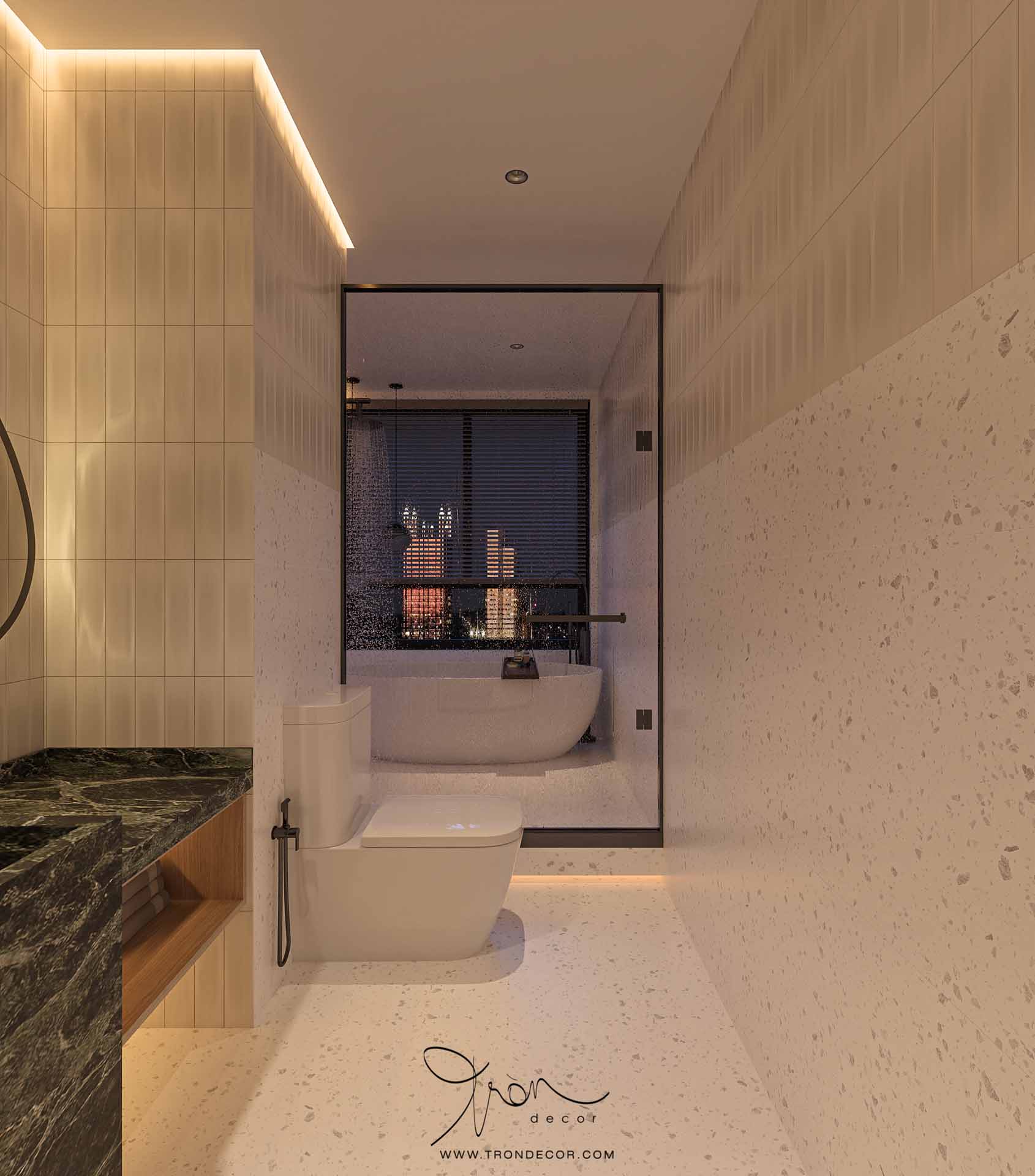 THIẾT KẾ CĂN HỘ 195M2 DEFINE