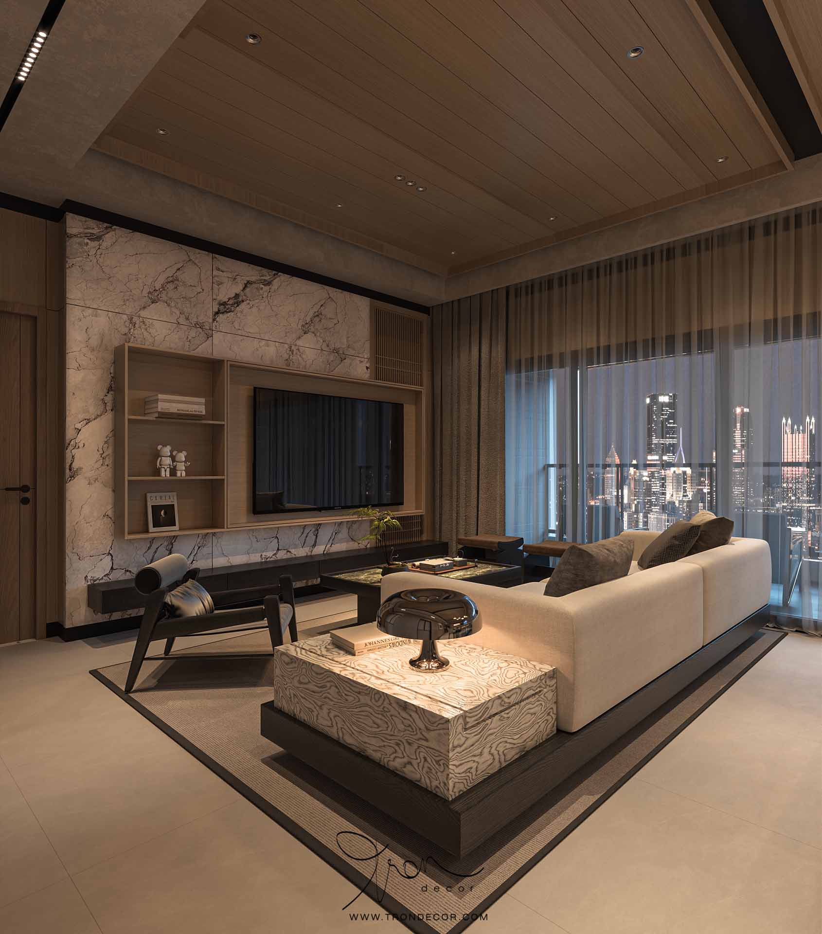 THIẾT KẾ CĂN HỘ 195M2 DEFINE