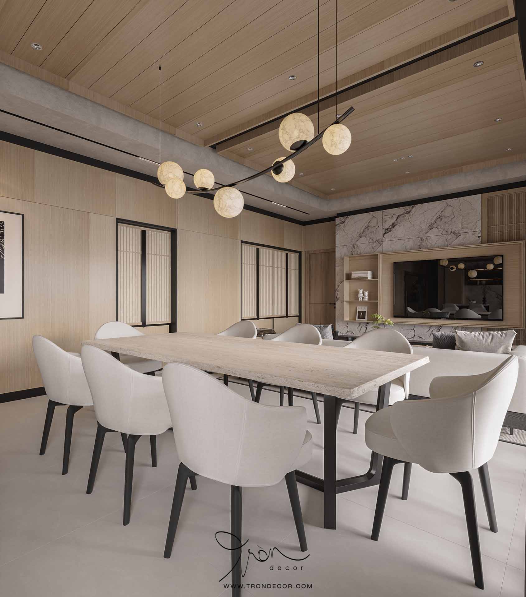 THIẾT KẾ CĂN HỘ 195M2 DEFINE