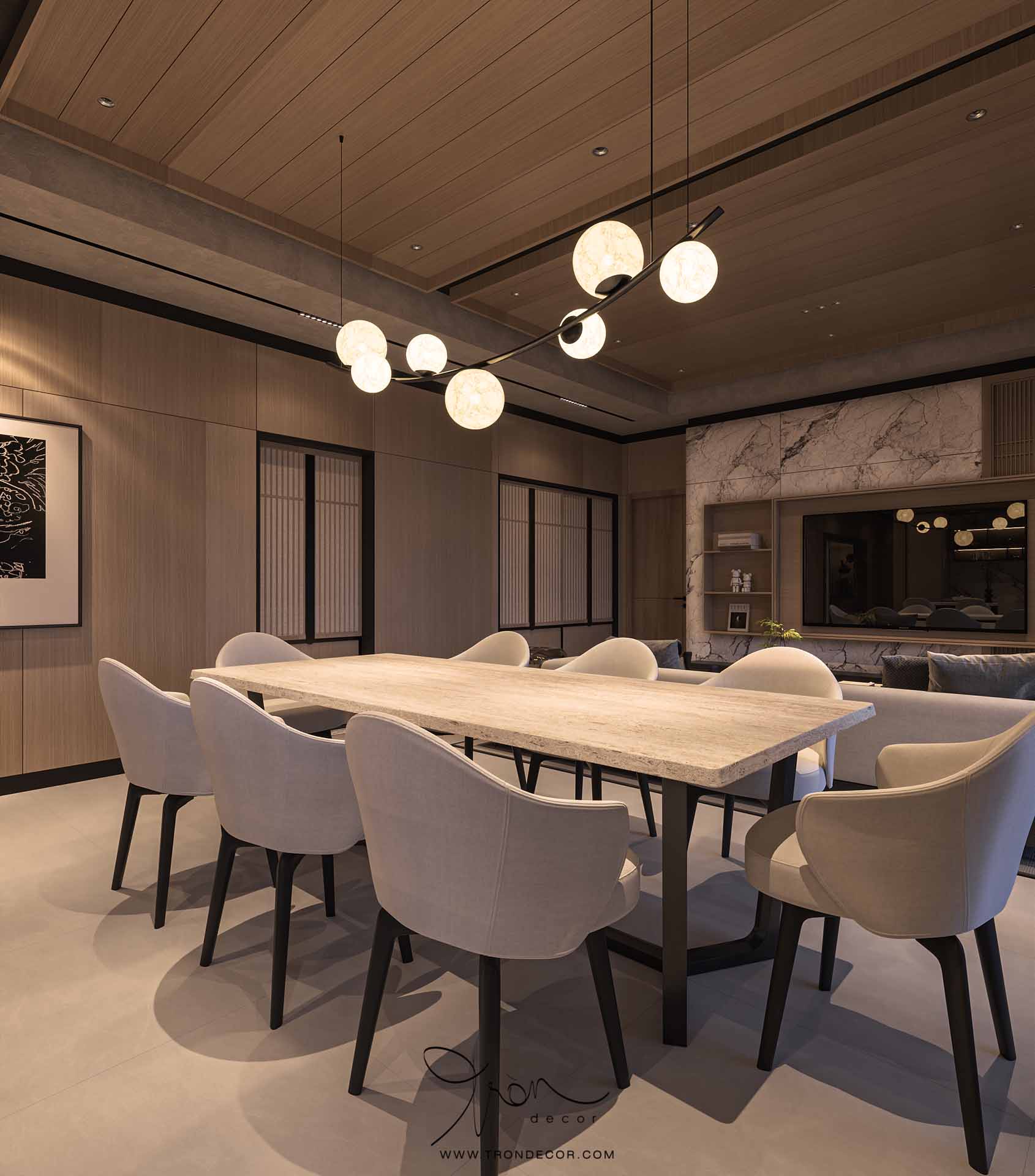 THIẾT KẾ CĂN HỘ 195M2 DEFINE