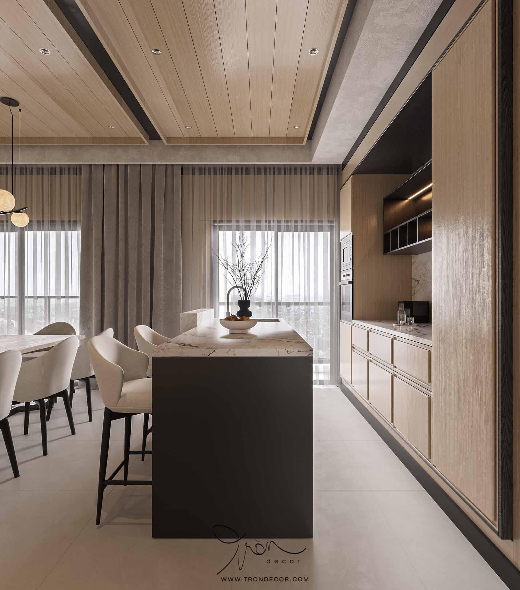 THIẾT KẾ CĂN HỘ 195M2 DEFINE