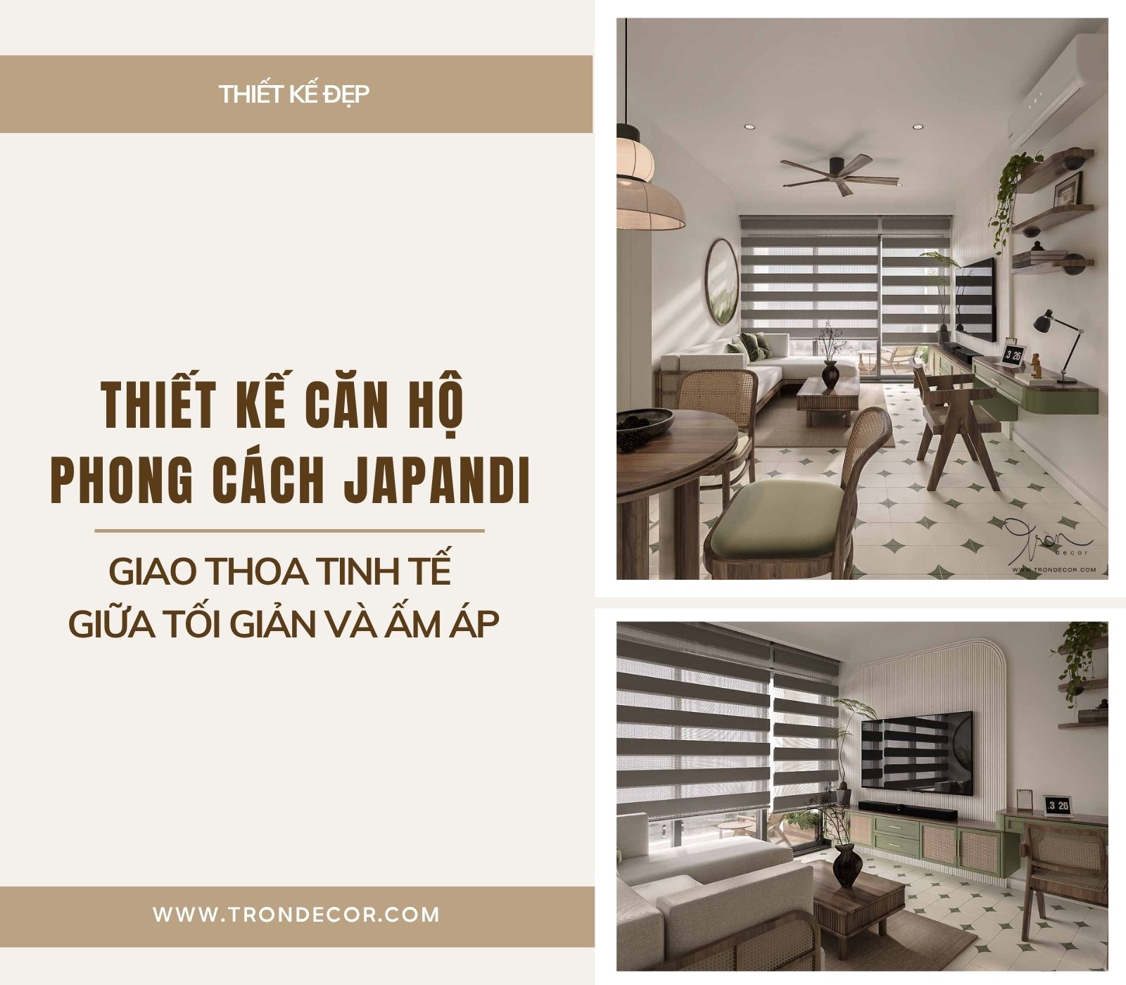 Trang chủ 12 THIẾT KẾ CĂN HỘ PHONG CÁCH JAPANDI