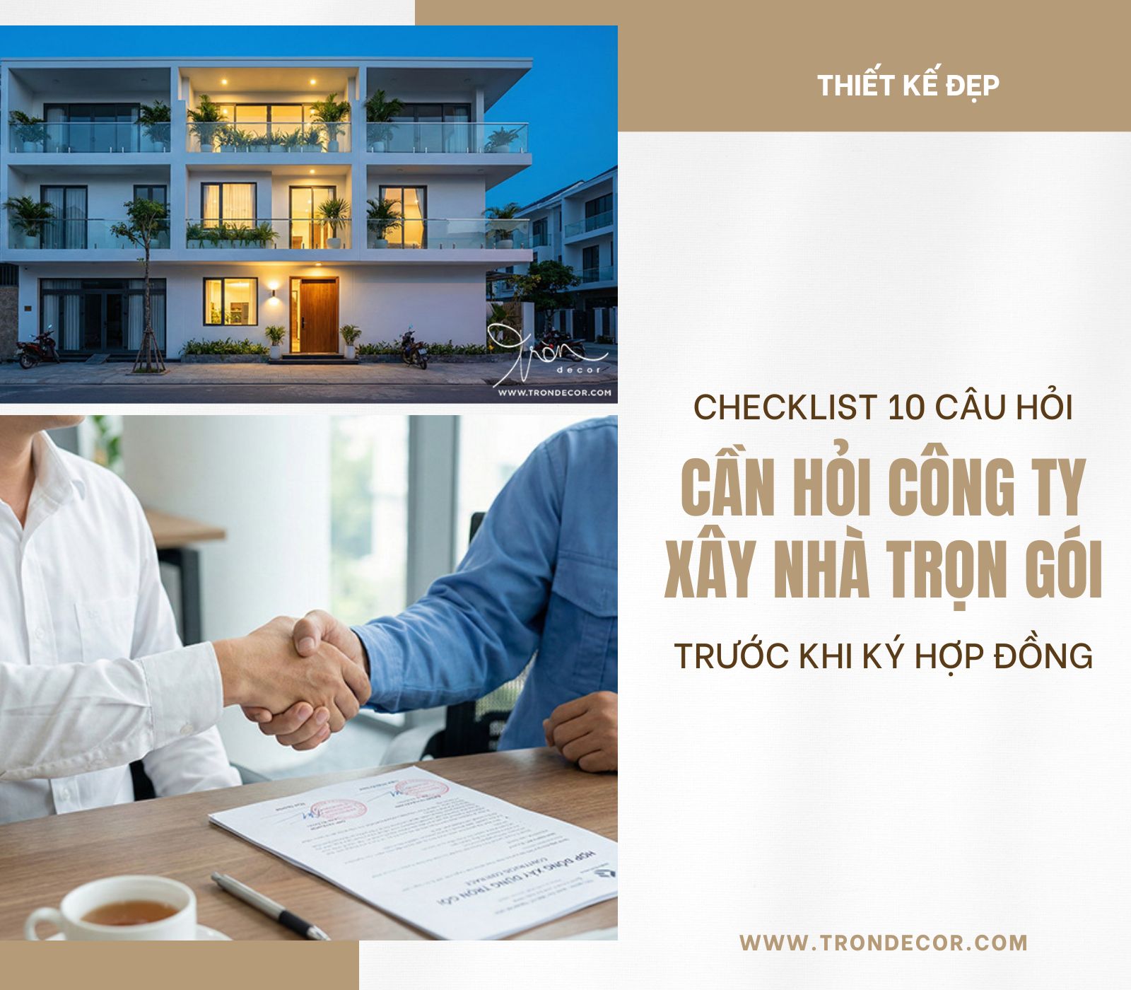 CÔNG TY XÂY NHÀ TRỌN