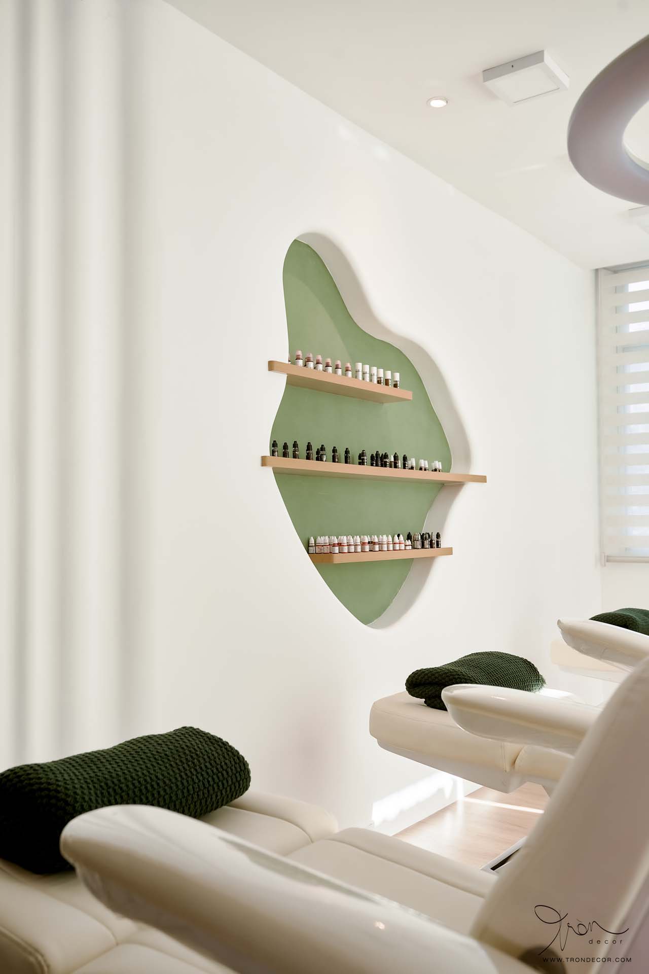 THI CÔNG NỘI THẤT SPA 180M2