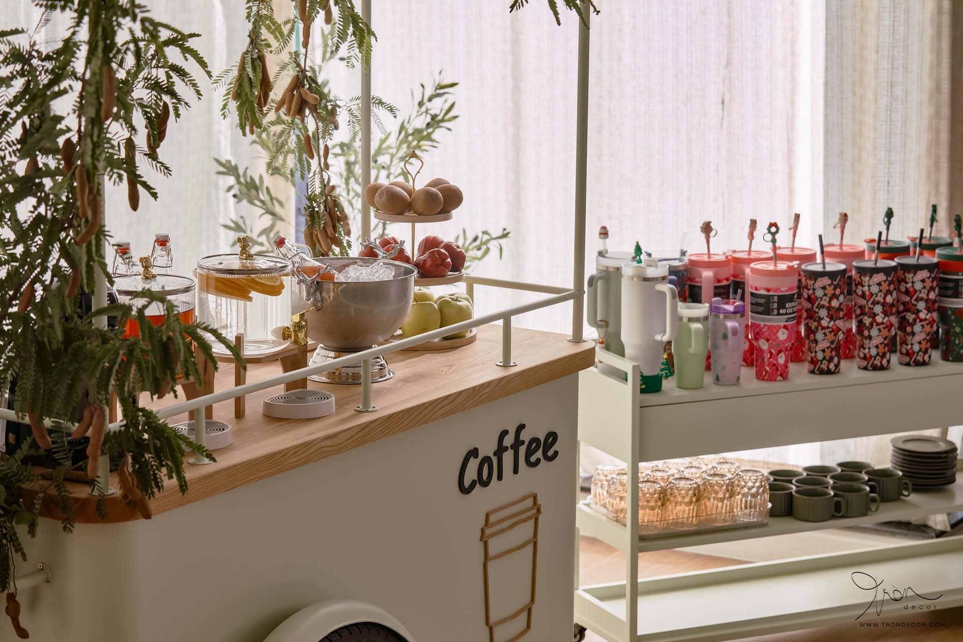 THI CÔNG NỘI THẤT SPA 180M2