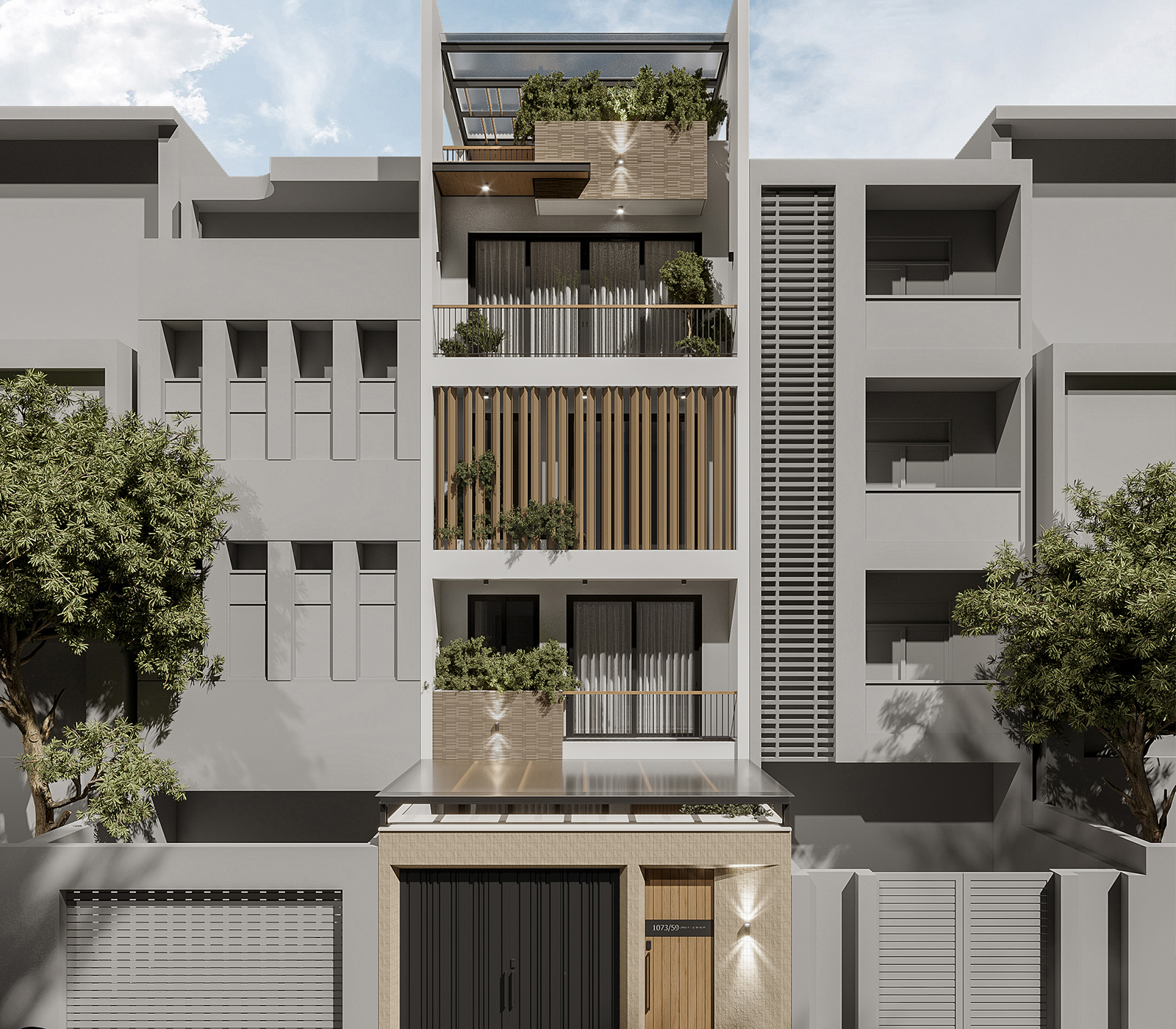 Thiết Kế Nhà Phố 400m2