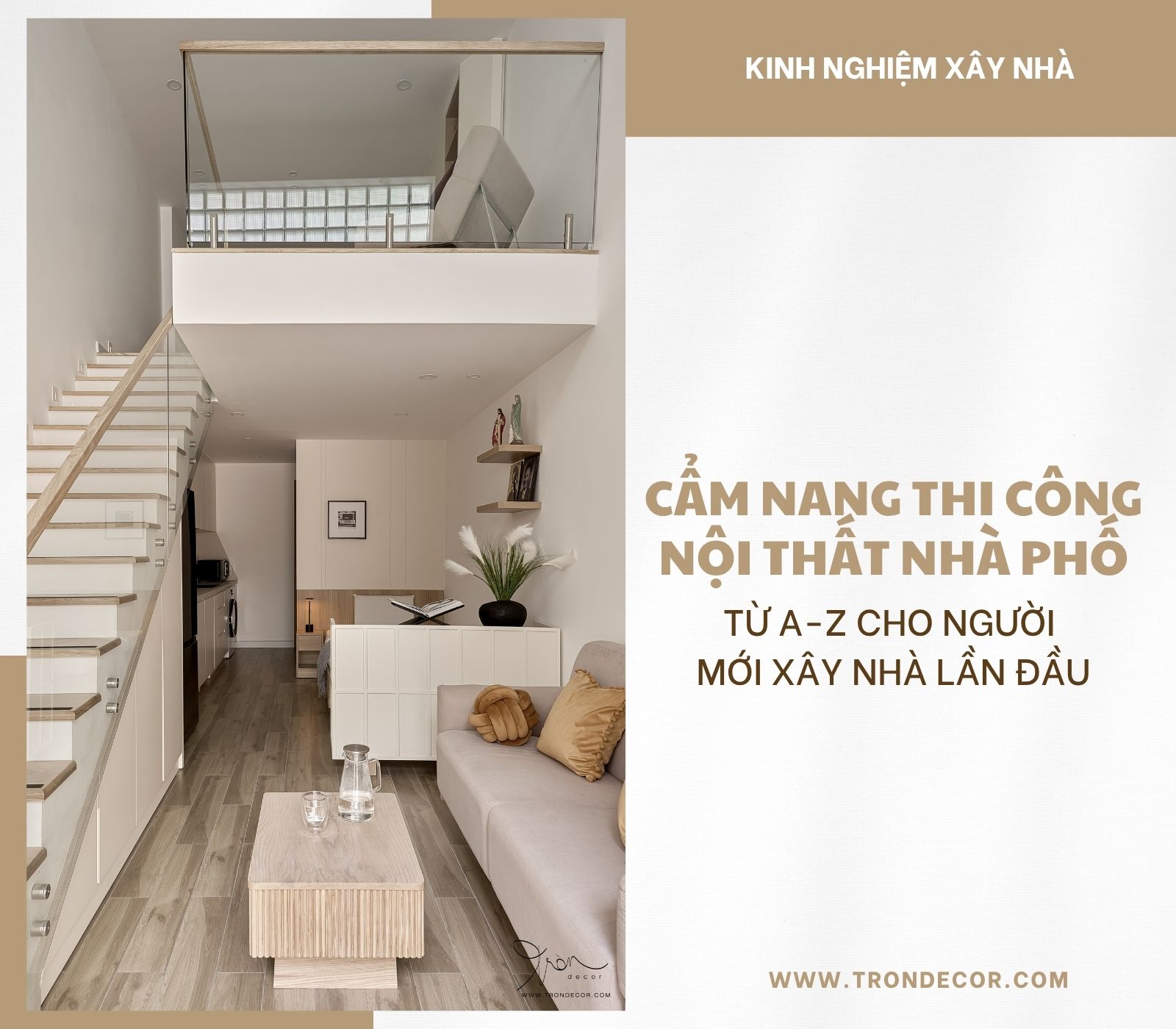 THI CÔNG NỘI THẤT NHÀ PHỐ