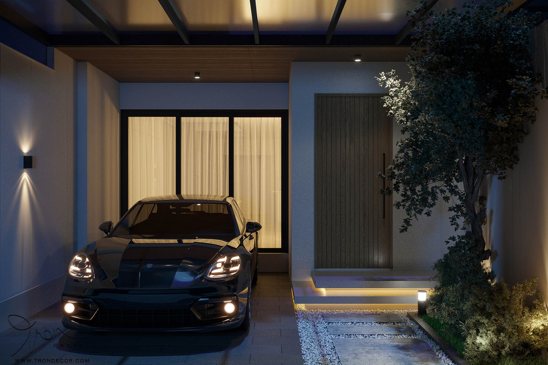Thiết Kế Nhà Phố 400m2