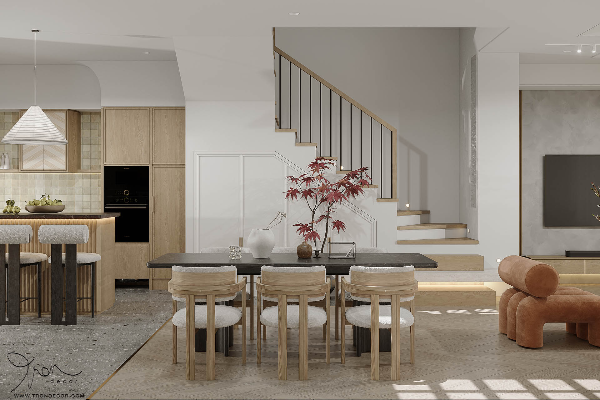 THIẾT KẾ NHÀ PHONG CÁCH JAPANDI